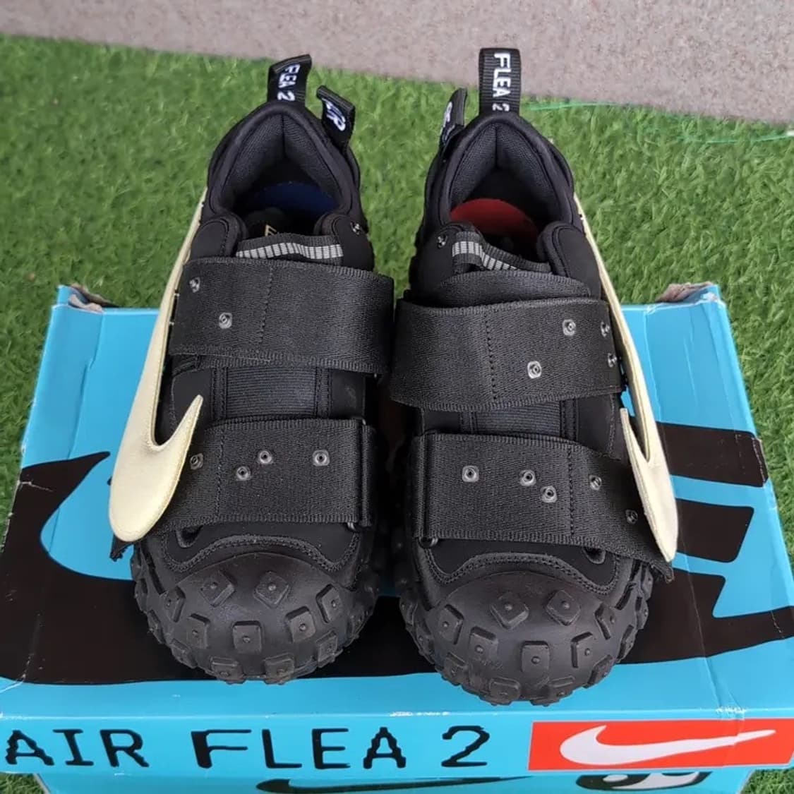 나이키 x cpfm air flea2 에어 플리2 블랙 앨러배스터 270 상품이미지3