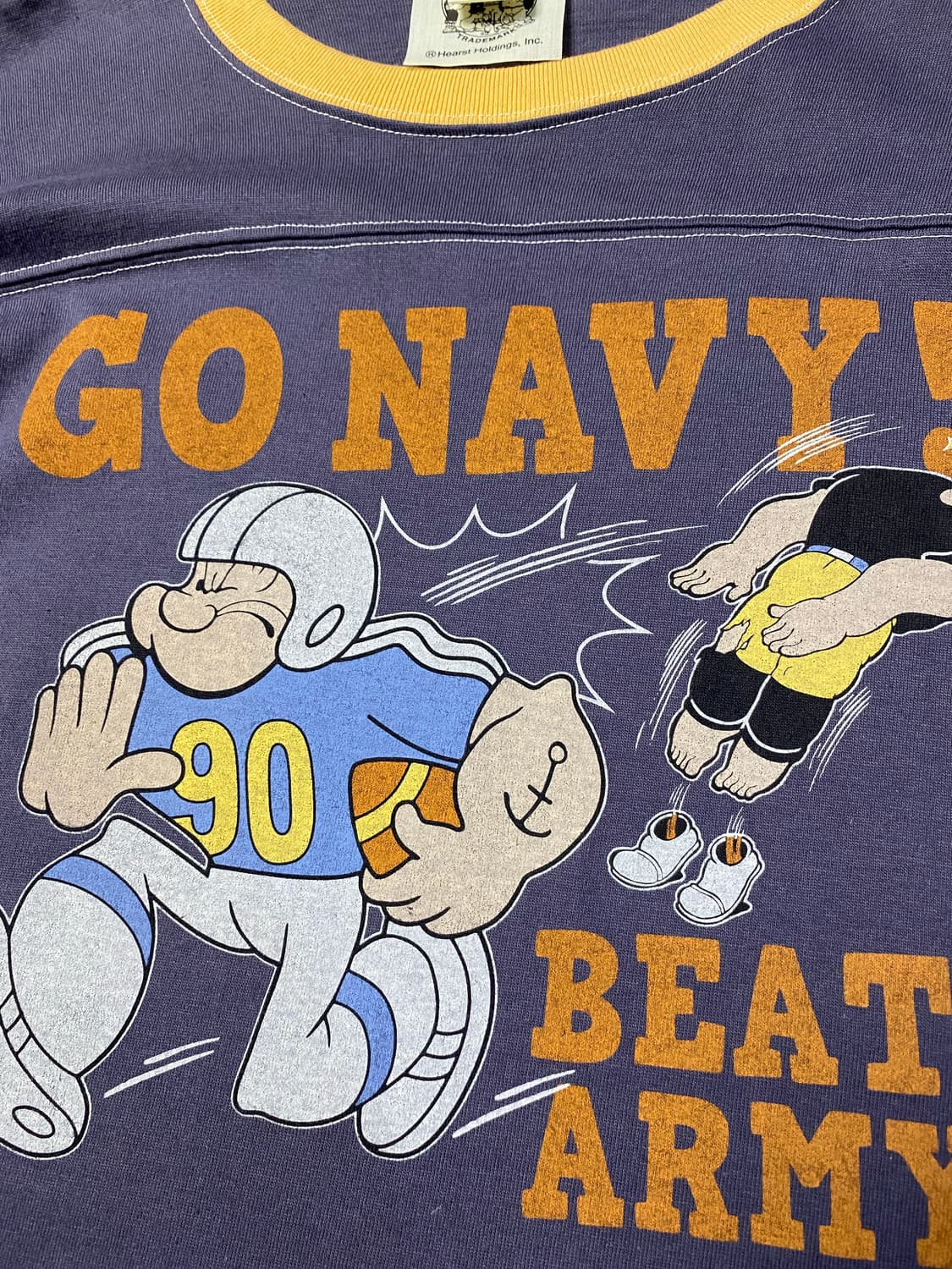 (L) 토이즈맥코이 USN 뽀빠이 풋볼티셔츠 상품이미지7