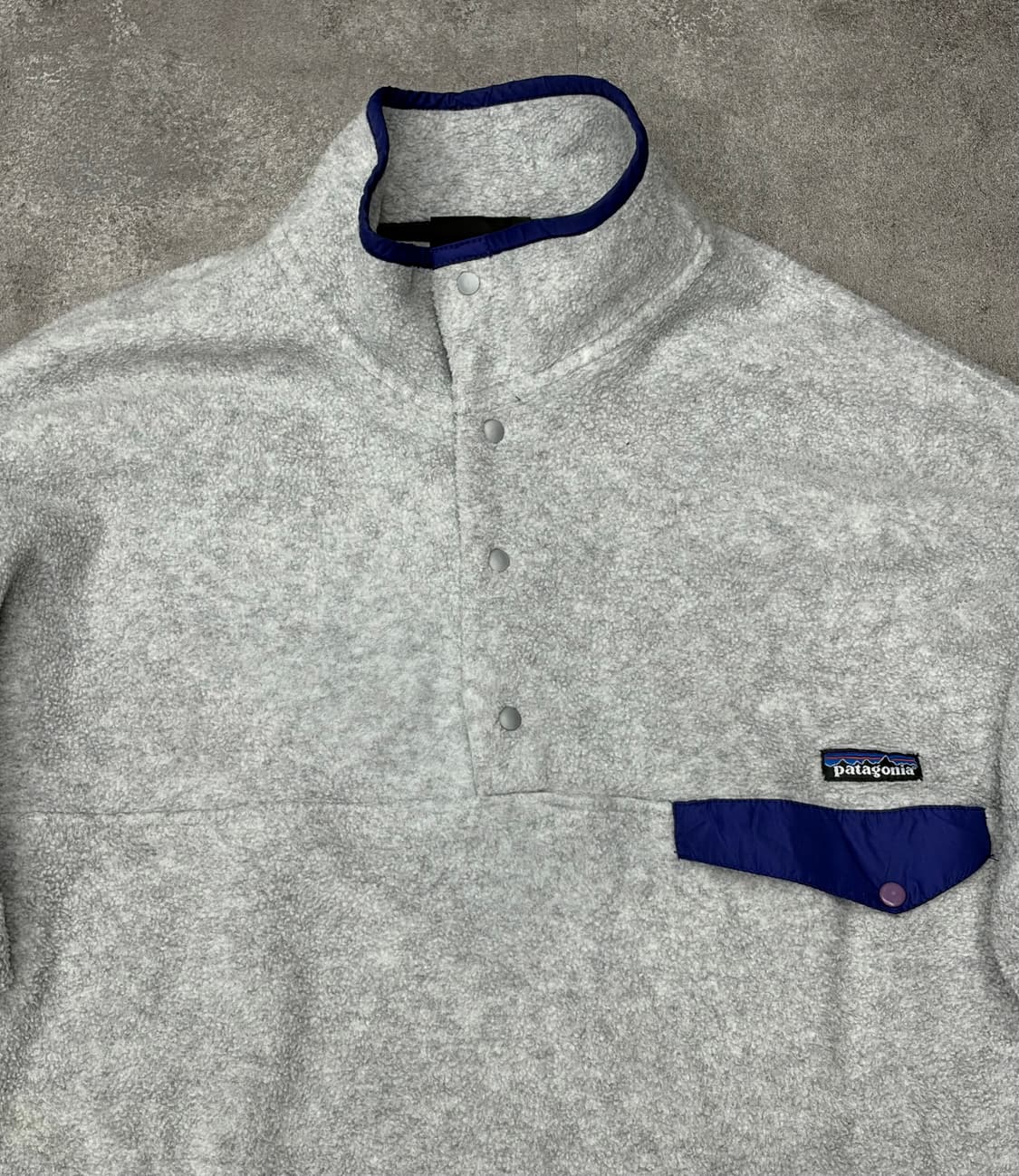 90s 파타고니아 신칠라 플리스 그레이 상품이미지2
