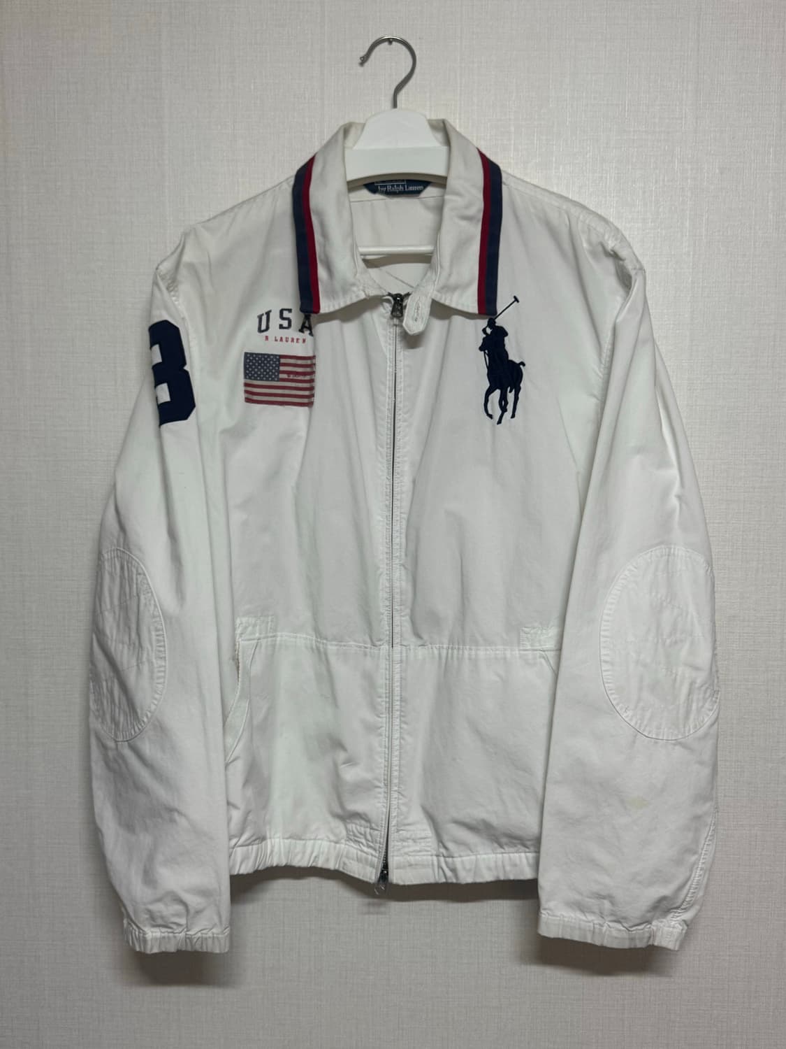 90’s 폴로 랄프로렌 빅포니 USA 코튼 자켓 XL 상품이미지1