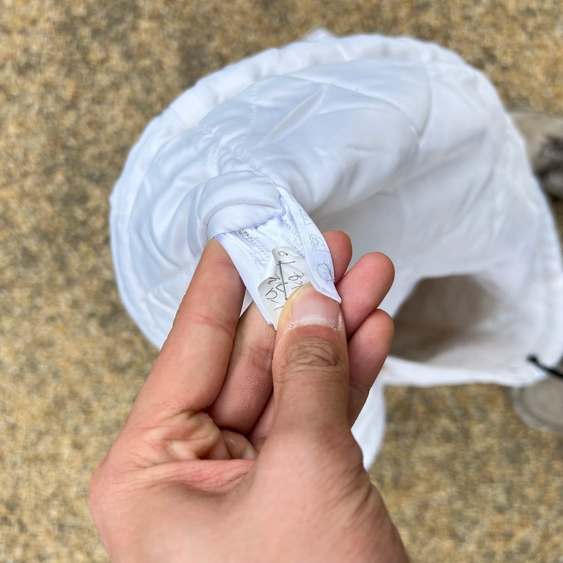 나이키(Nike)스우시 화이트 누빔 점퍼 상품이미지5