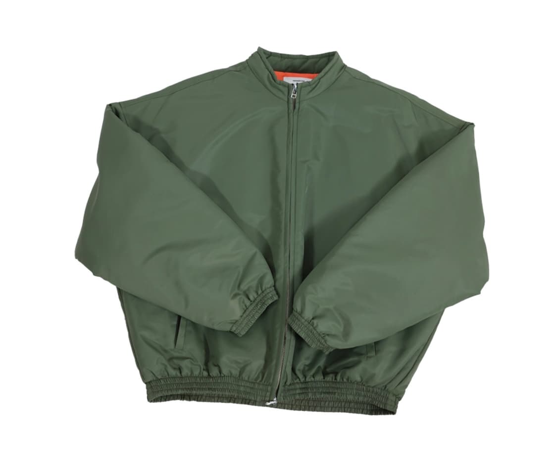 논노드 러스터 봄버 재패니즈 사틴 카키 팝니다 상품이미지1