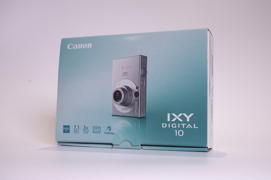 캐논 익시 디지털 10(익서스 70 일본 모델) 실버 박스셋 상품이미지10