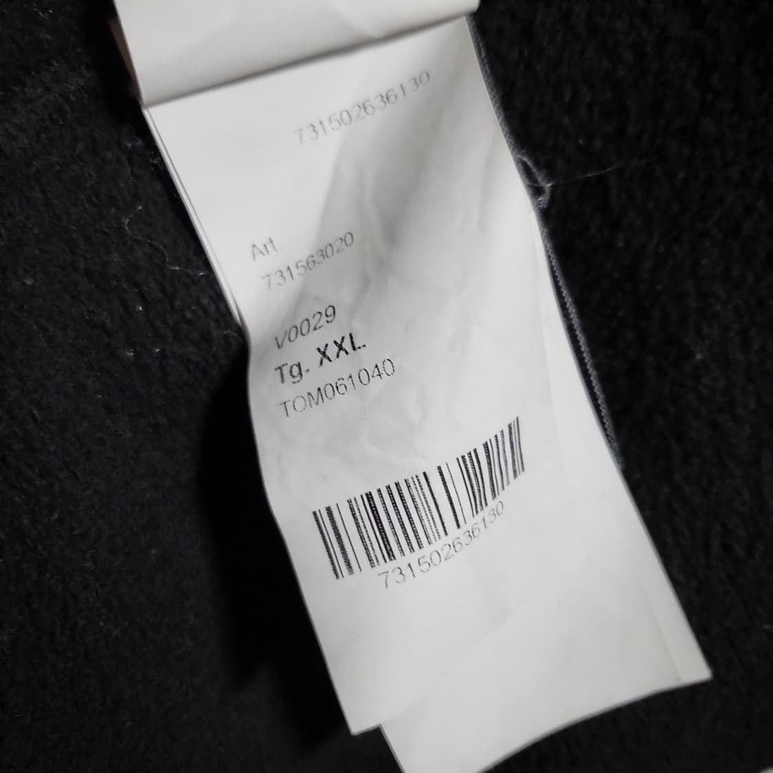 [정품] XXL / 스톤아일랜드 맨투맨 블랙 상품이미지6