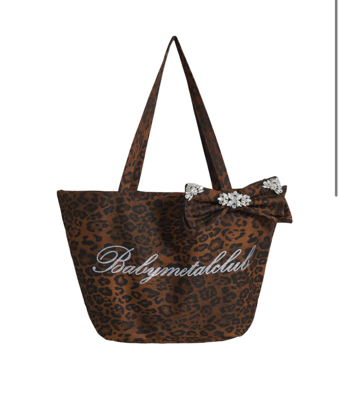 베이비메탈클럽 Jewel leopard ribbon bag 상품이미지1
