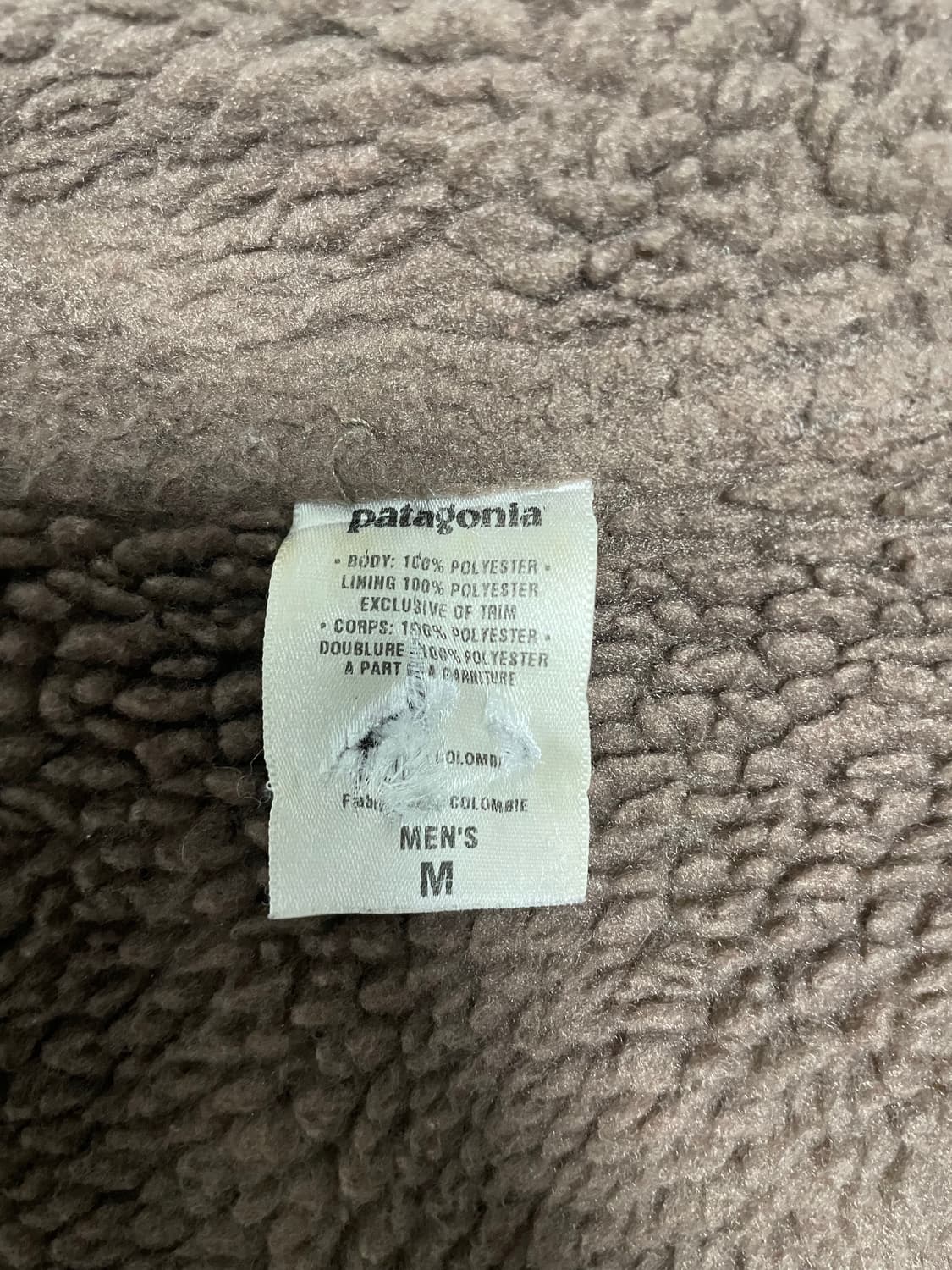 [M] 파타고니아 빈티지 글리세이드 스냅티 브라운/블랙 상품이미지5