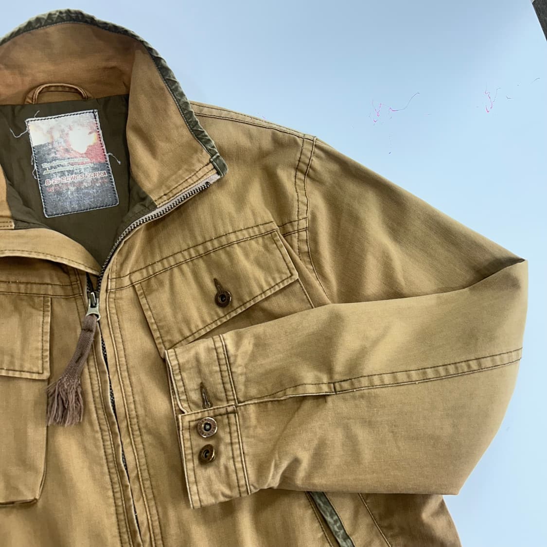 Vintage 멀티포켓 지퍼 포인트 자켓  상품이미지5