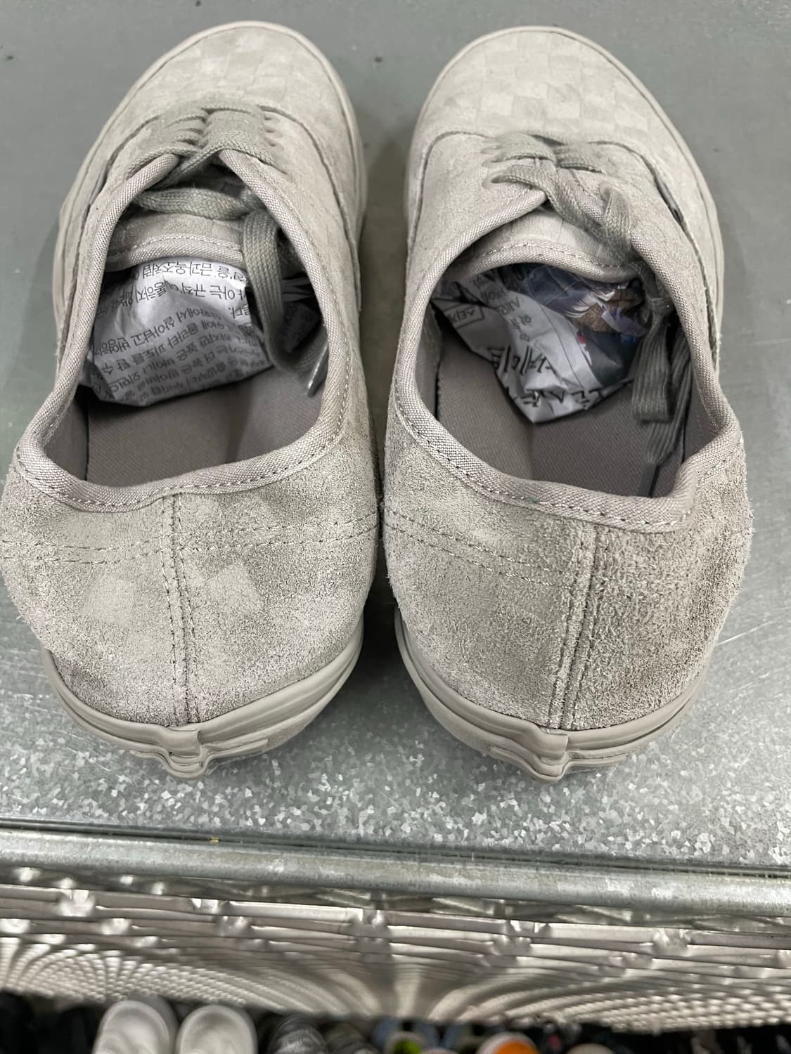 반스 어센틱 체커보드 그레이 275 상품이미지10