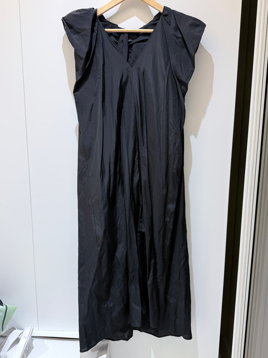 COS 셔링 드레스 블랙 36 상품이미지1