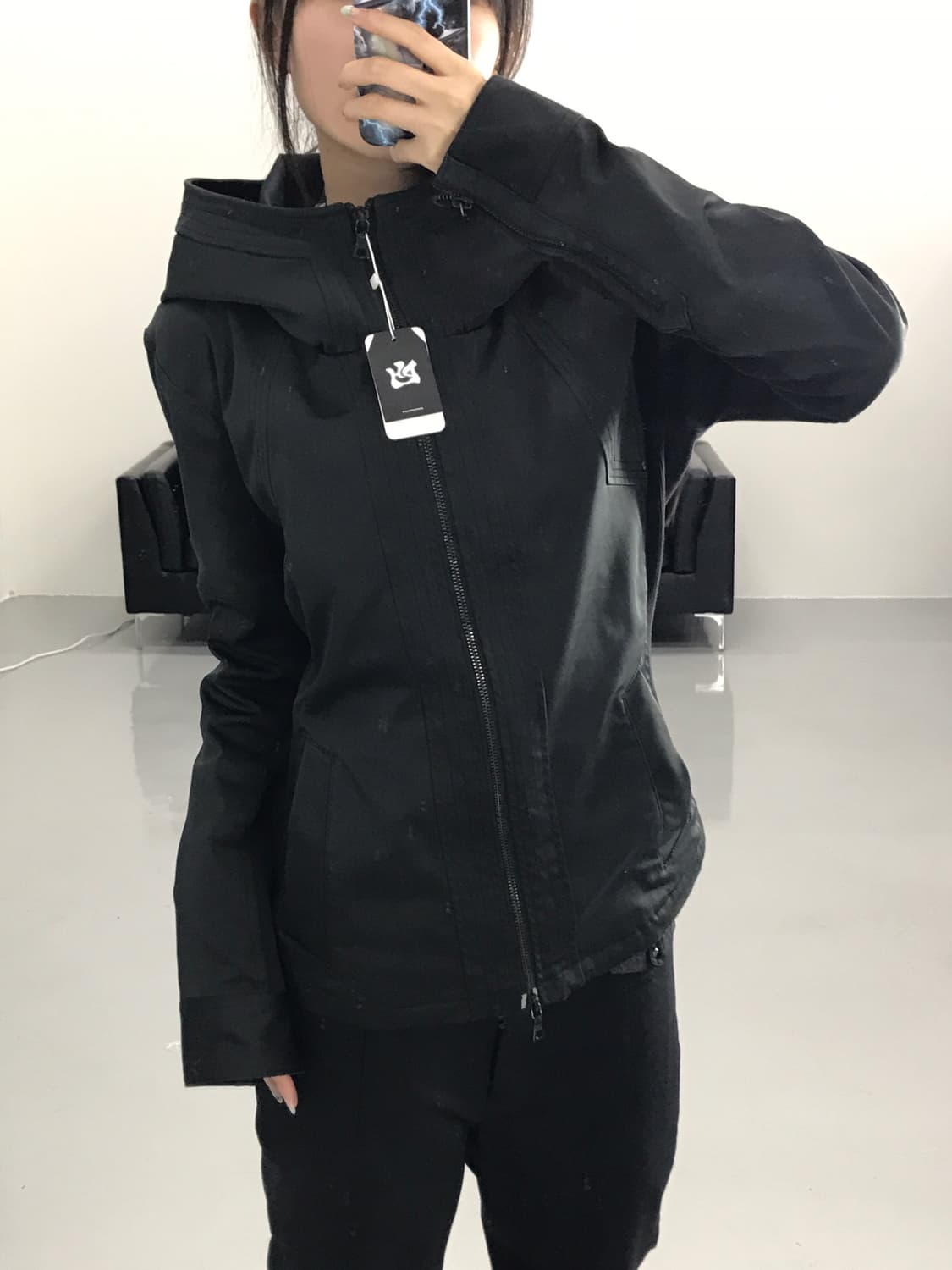 No Id. Poly Detail High Neck Jackets 상품이미지2