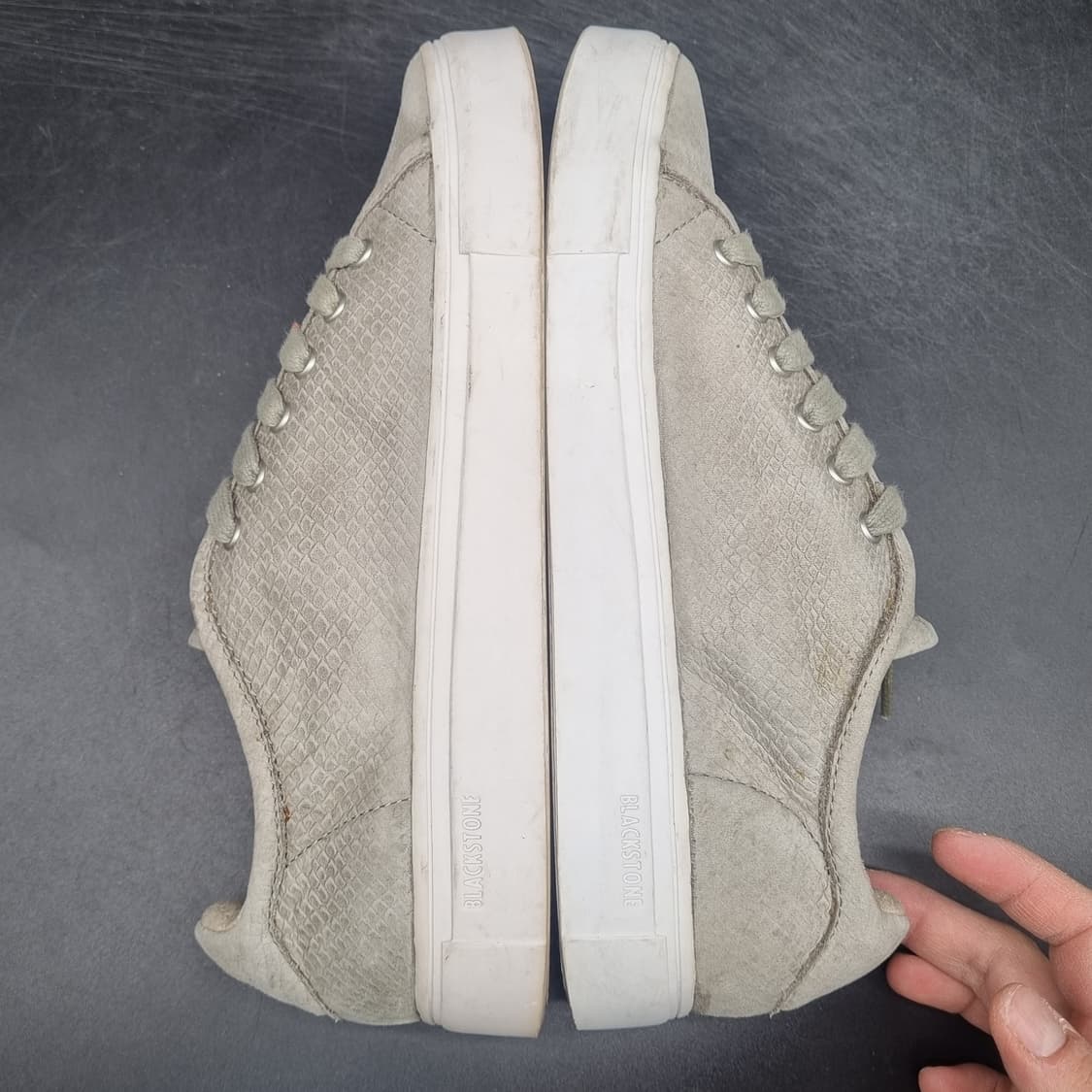 블랙스톤 가죽스니커즈 38 245 상품이미지5