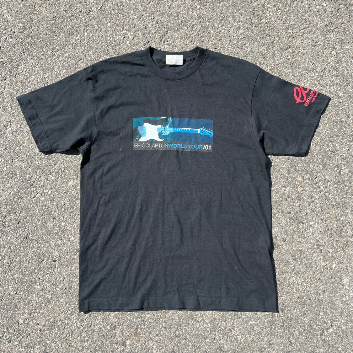 2001 에릭 클랩튼 렙타일 재팬 투어 티셔츠 상품이미지1