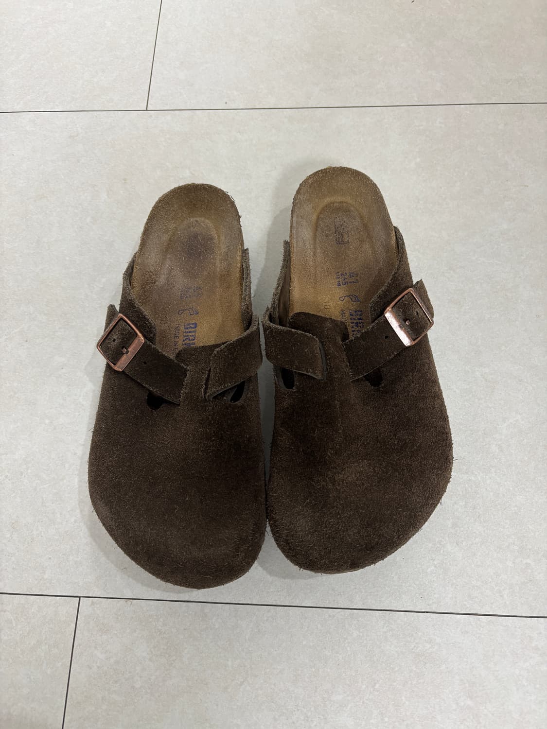 버켄스탁 보스턴 소프트 풋베드 모카 레률러 상품이미지2