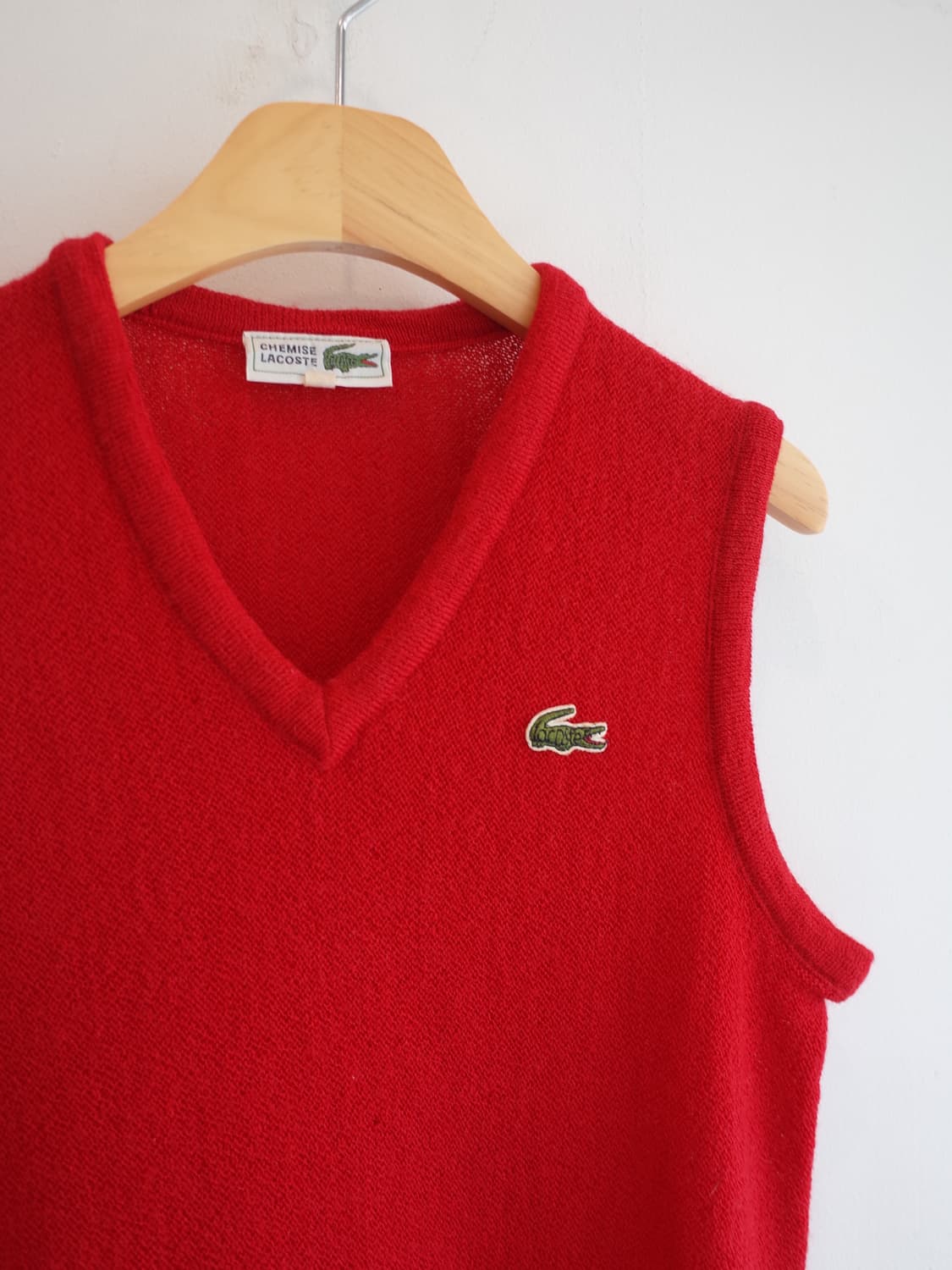 LACOSTE 라코스테 빈티지 슬리브리스 탑 상품이미지2