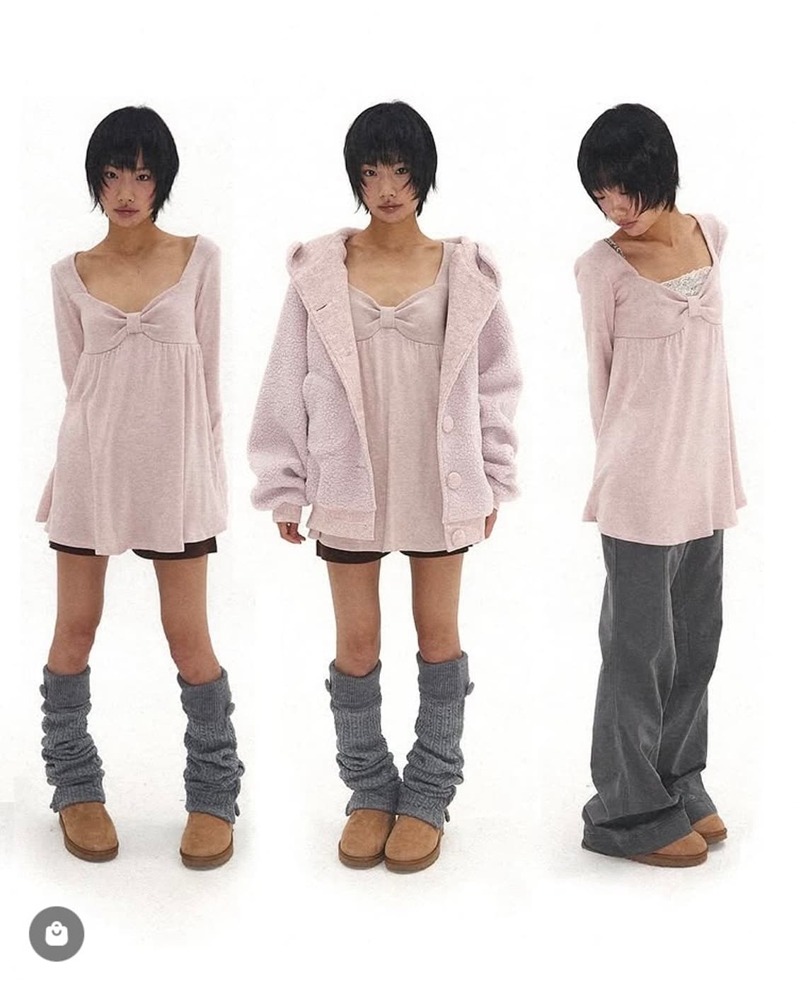 BAMBI SOFT TOP (GREY) 상품이미지2