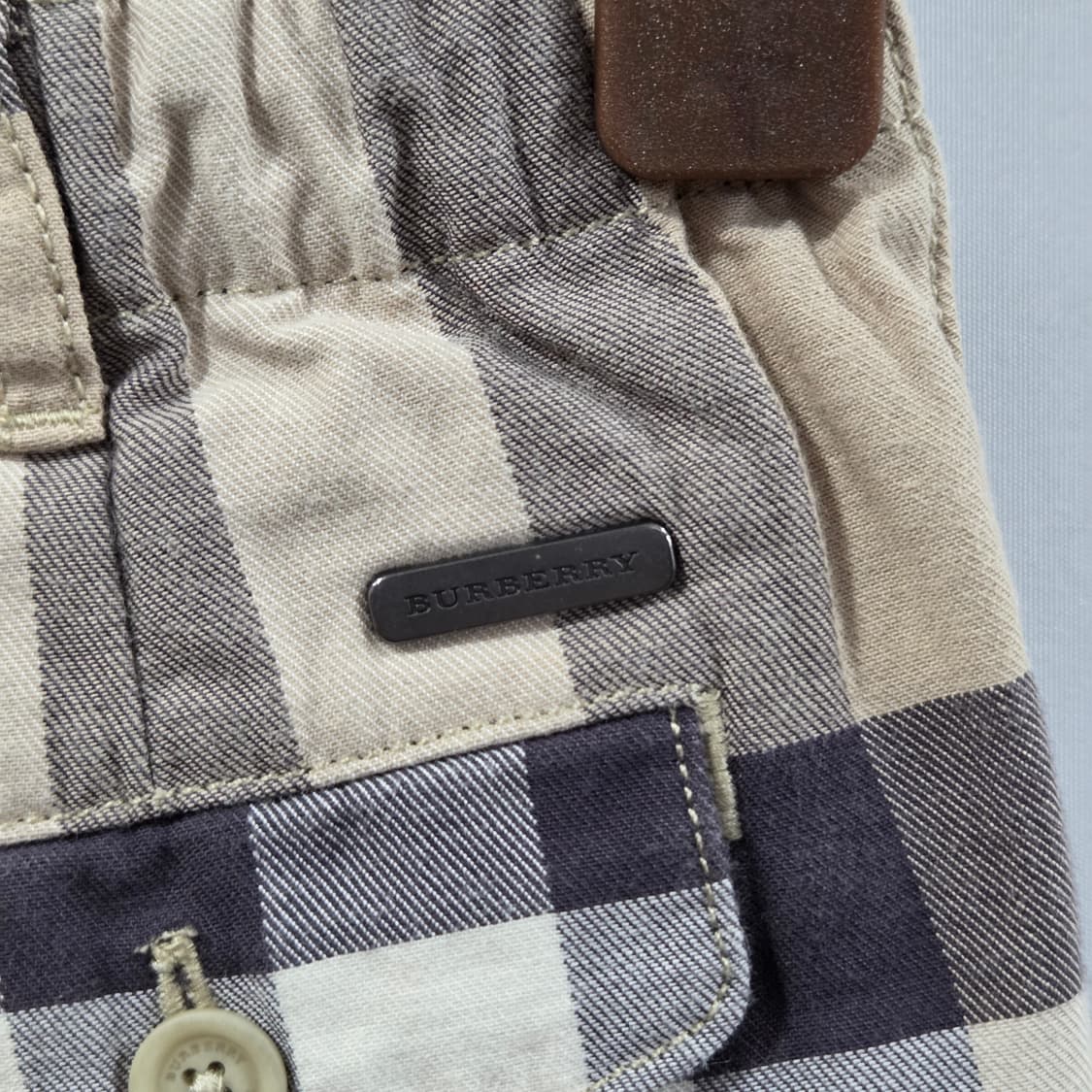 버버리 키즈 노바체크 반바지 80/47 상품이미지3