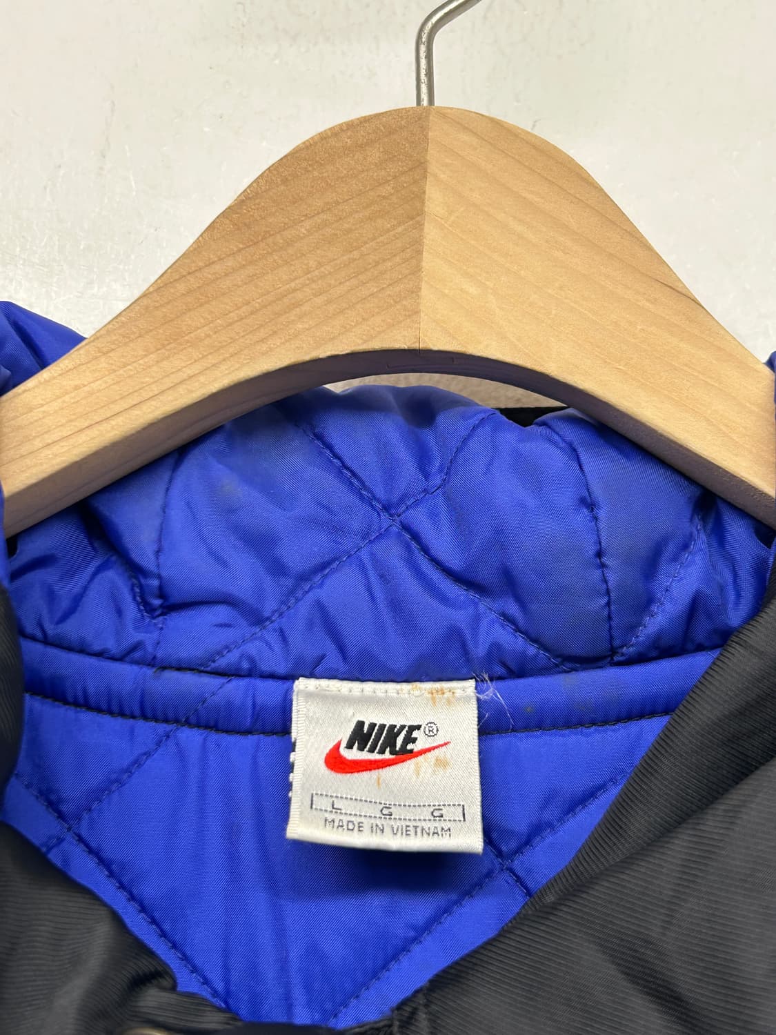 90-00s 나이키 빅스우시 블랙 후드 점퍼 상품이미지5