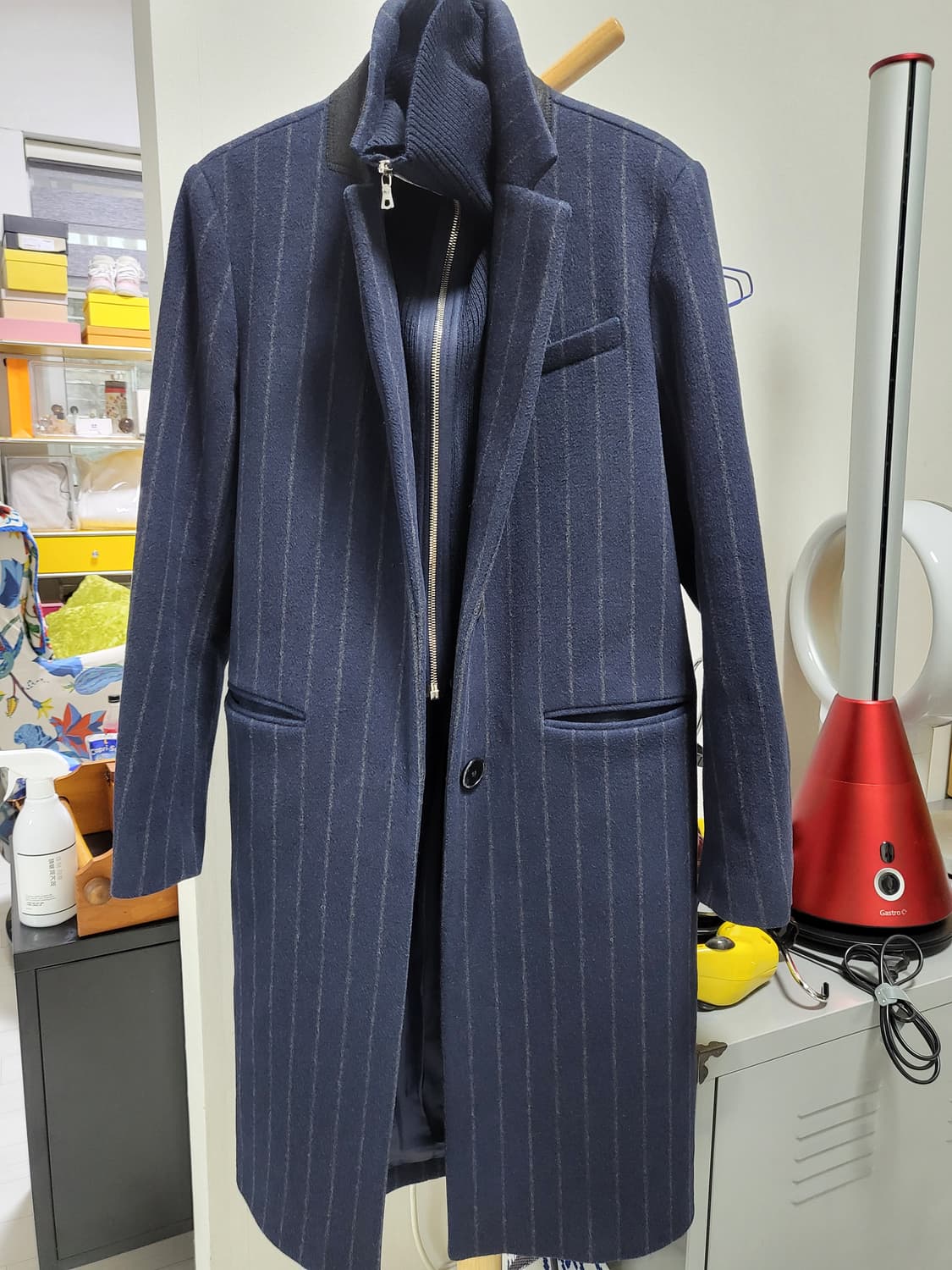 Sandro  스트라이프 니트 코트 38사이즈 44-66 상품이미지1