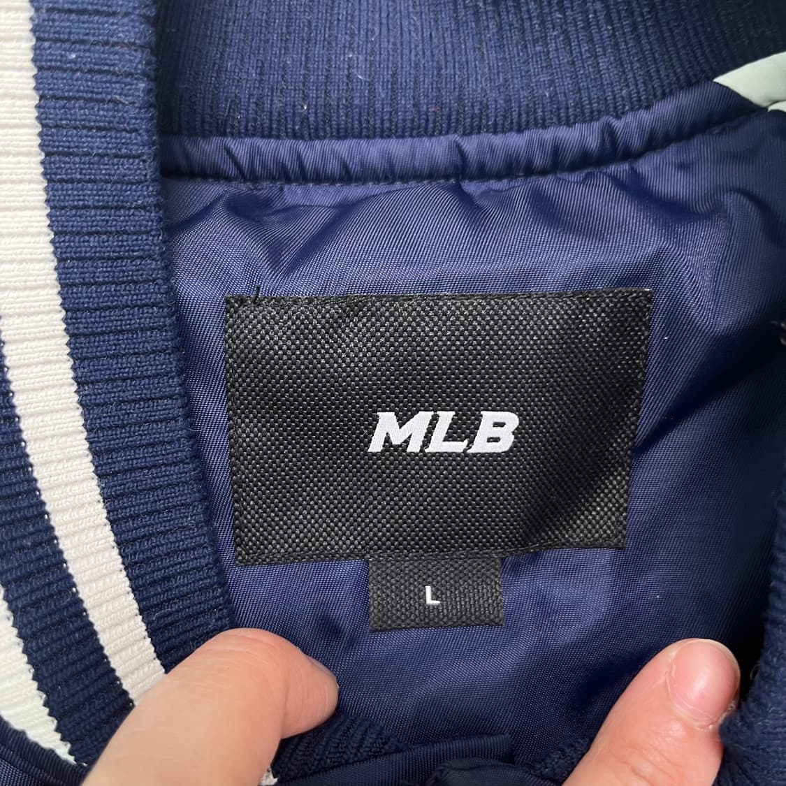 100 mlb 양키즈 나일론 바시티 자켓 상품이미지3