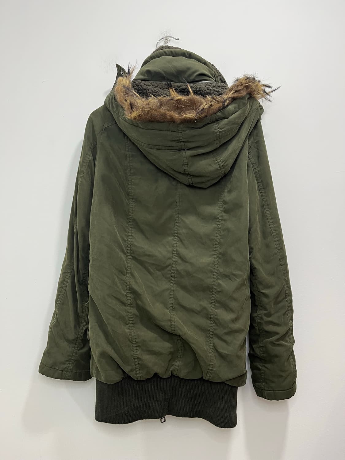 Sword fish 락펑크 실버 메탈 카고 야상 자켓  상품이미지7