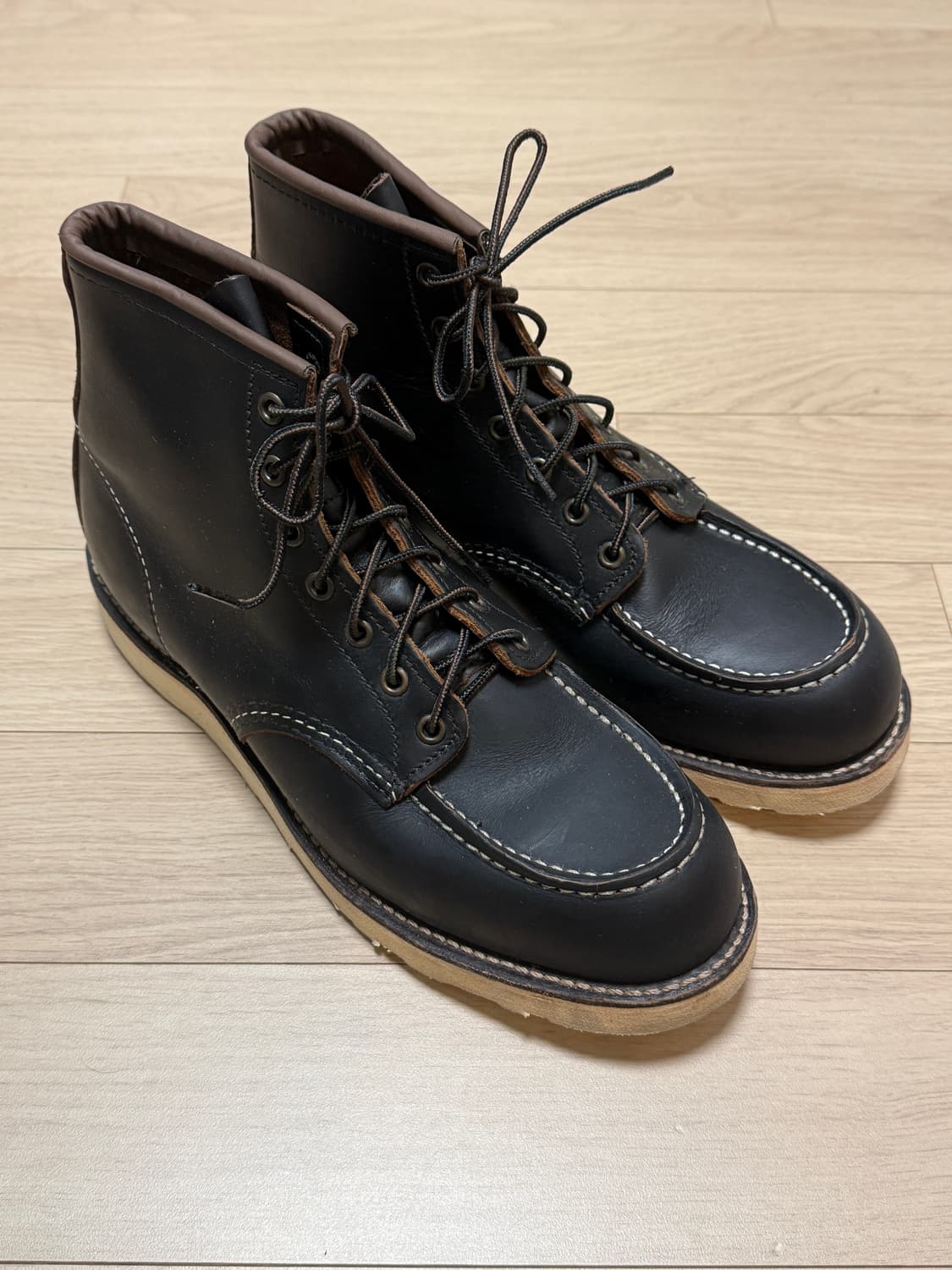 레드윙 목토 8849 블렉프레리 차심가죽 상품이미지3