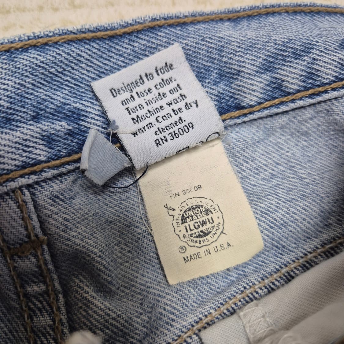 [우주매물🔥] 캘빈클라인 진스 90s 연청 데님 진 상품이미지7