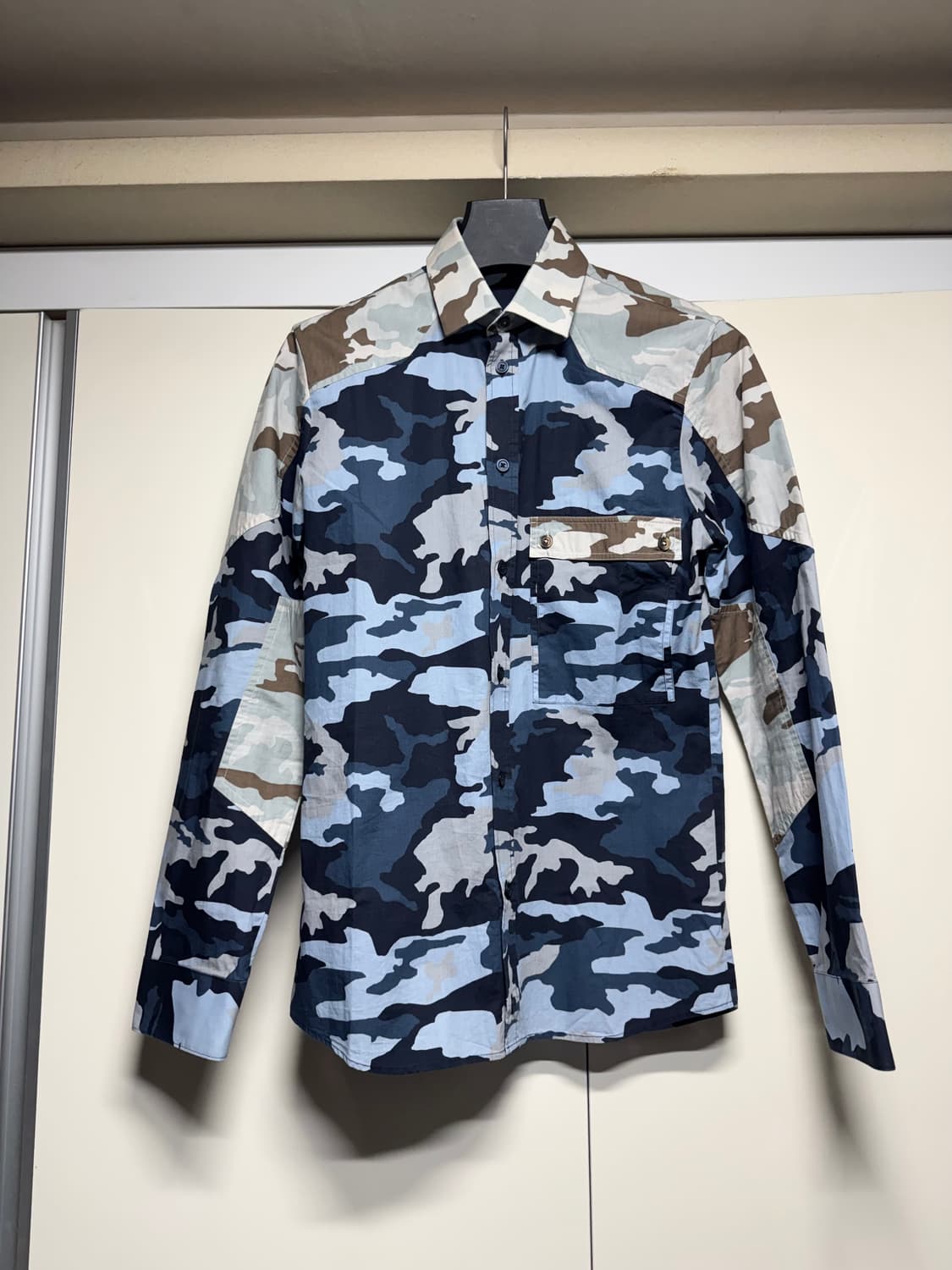 지방시 14SS MIXED CAMO SHIRT 상품이미지1