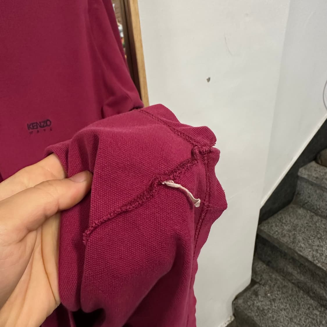 90s 겐조 wave 카라티 상품이미지5