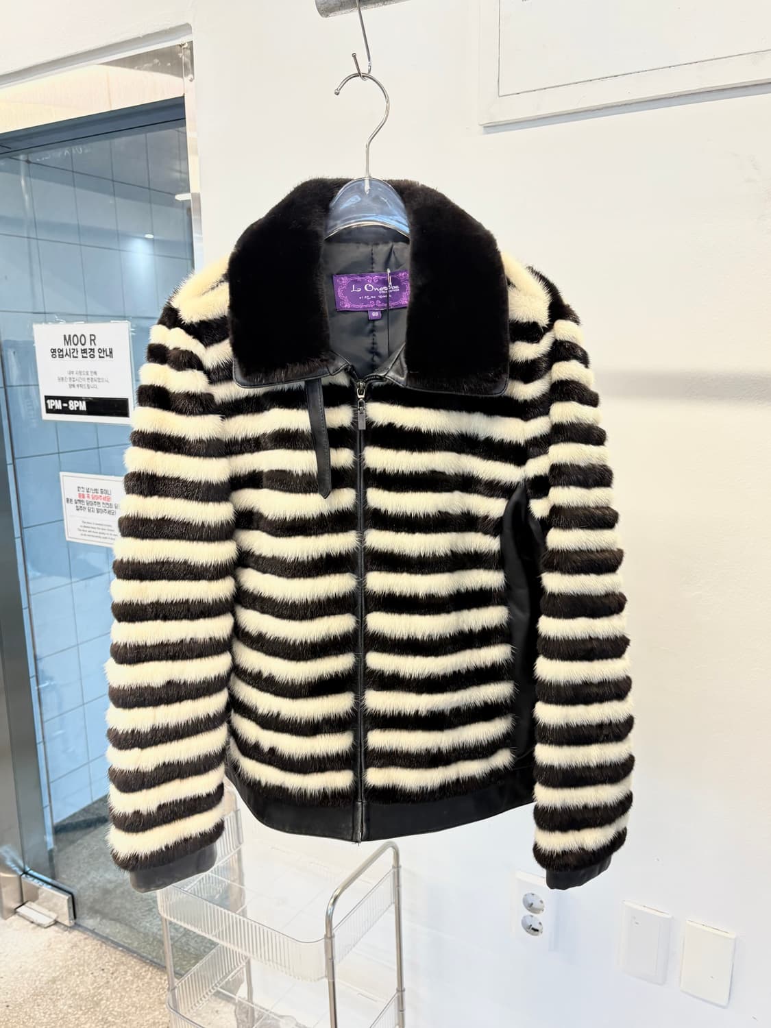 L OneJae mink leather jk 상품이미지1