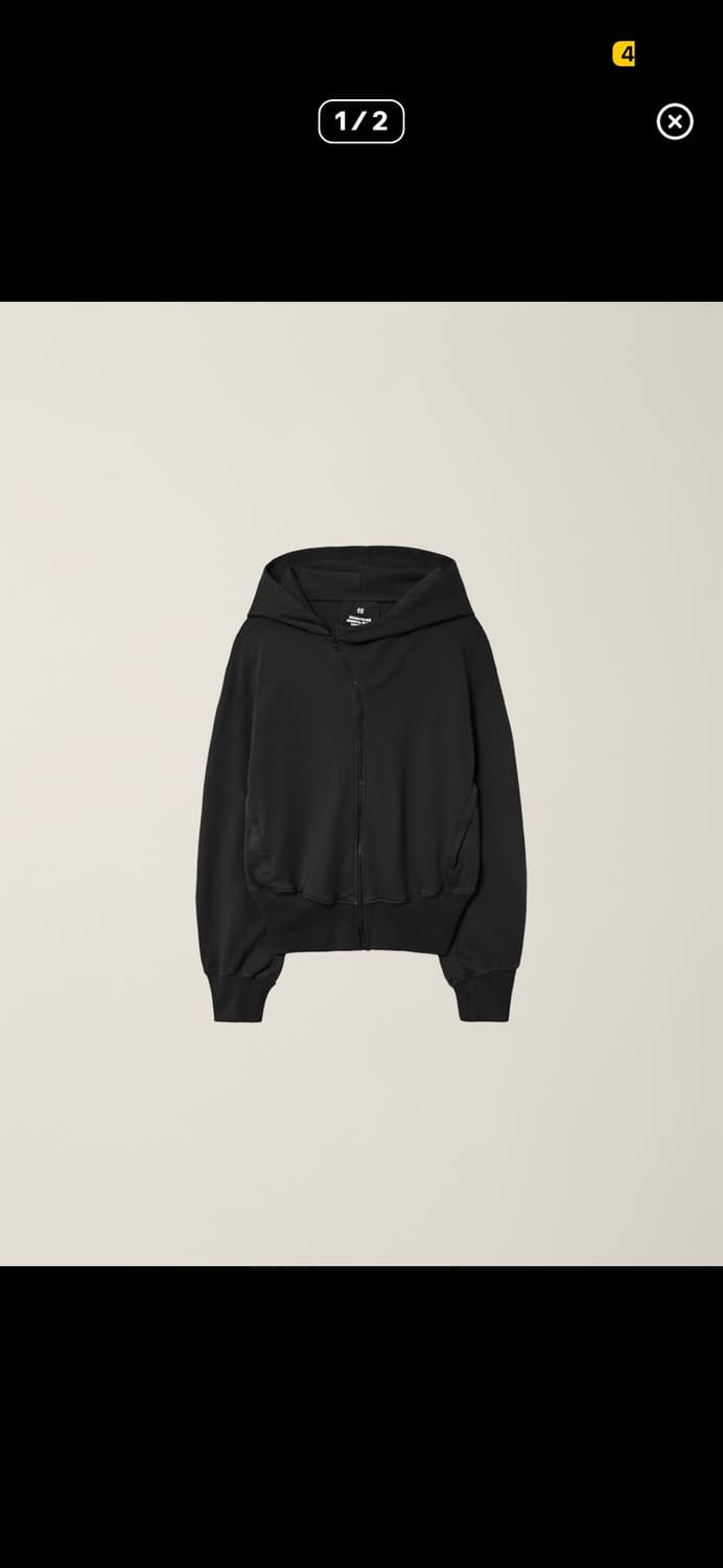 누마레 ee 커브드 후드집업 XL 상품이미지1