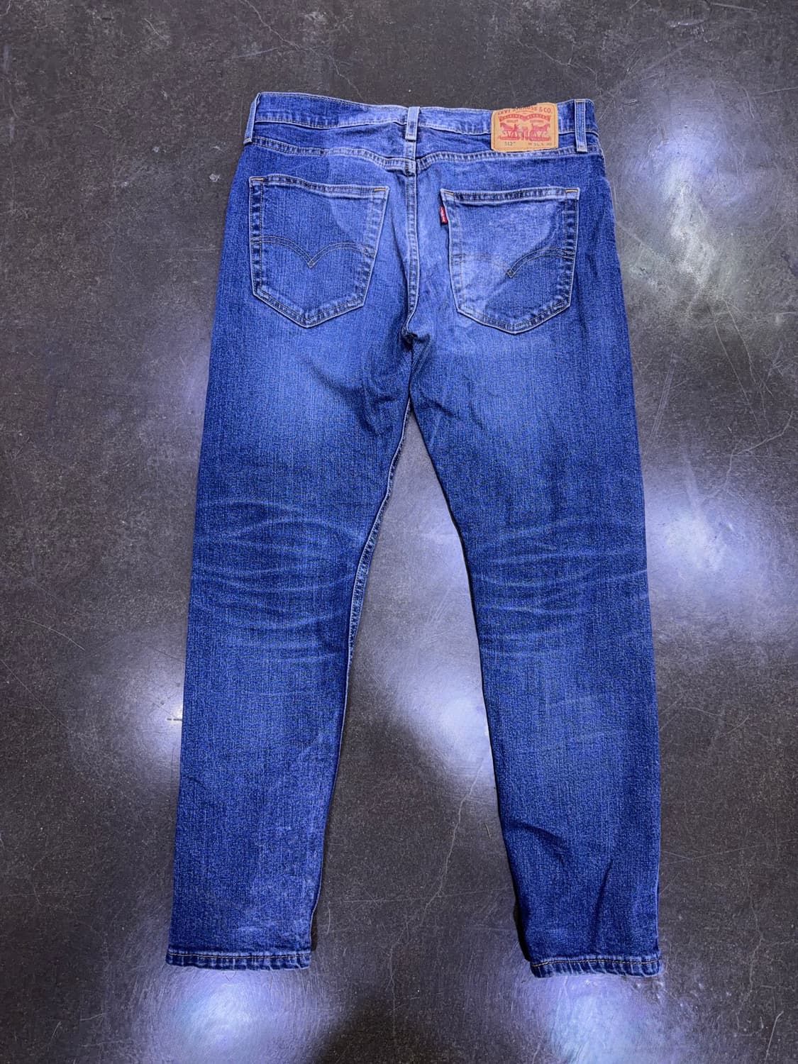 리바이스 512 슬림 테이퍼드핏 빈티지 워싱 데님팬츠 31 상품이미지2