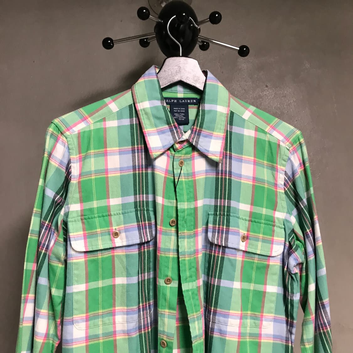폴로 랄프로렌 체크 셔츠 14(W) 상품이미지2