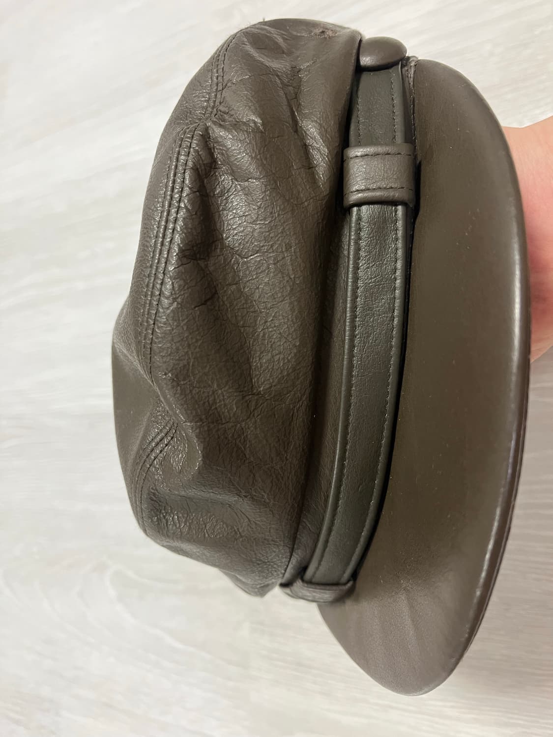 소가죽 빈티지 뉴스보이캡  상품이미지1