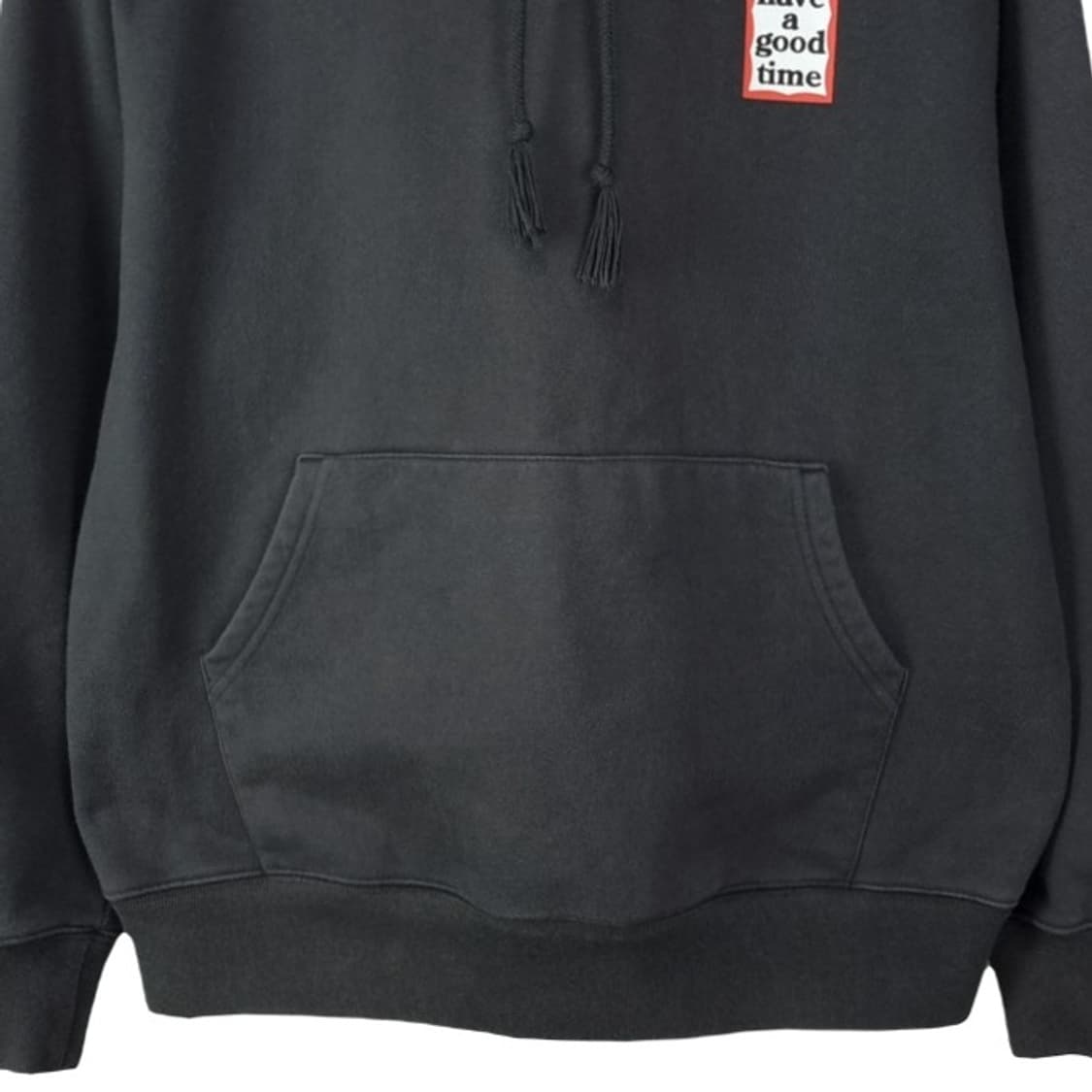[해브어굿타임] 로고 프린팅 오버핏 후드티 M20157 상품이미지5