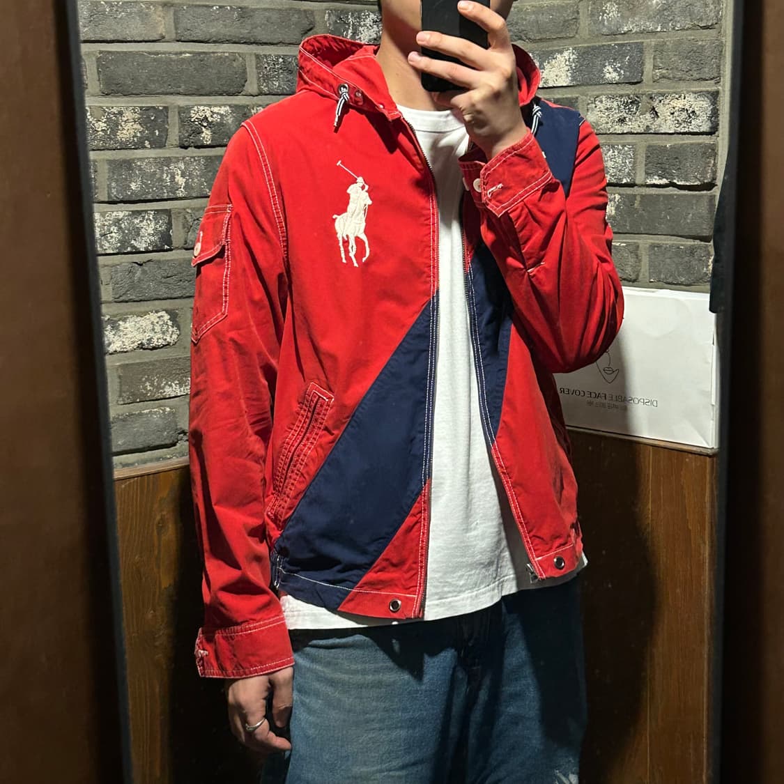 M) 폴로 랄프로렌 빅포니 코튼 후드 자켓 상품이미지8