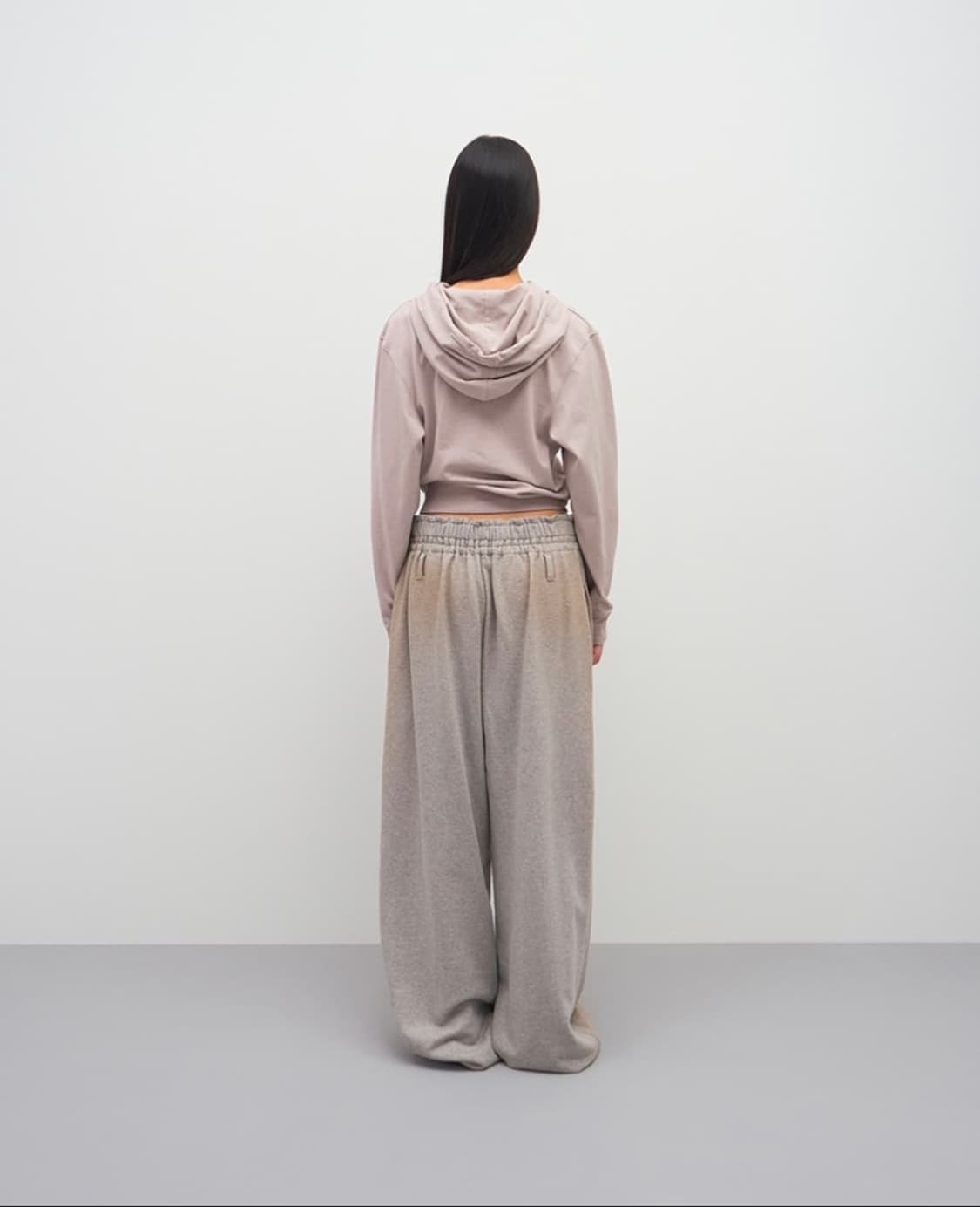 LCDC 스프레이 워시드 플리츠 슬랙스 상품이미지2