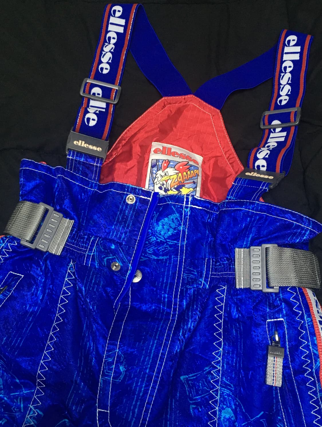 엘레쎄 골드윈 90s 스키복 상하세트 FFS패치 상품이미지5