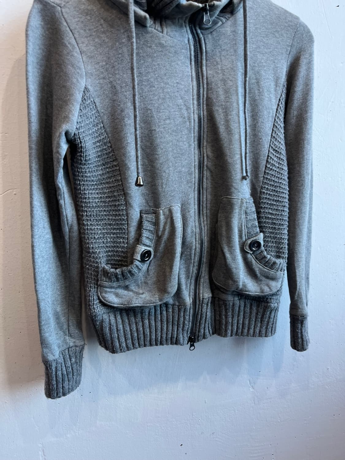 JPN 모리 니팅 후드집업  상품이미지2