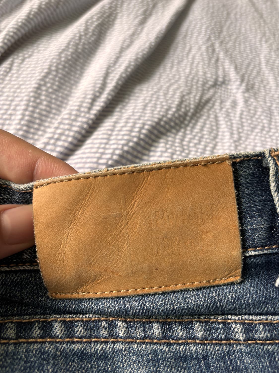 Made in Italy 빈티지,단종된 Armani Jeans 리얼페이딩 상품이미지3