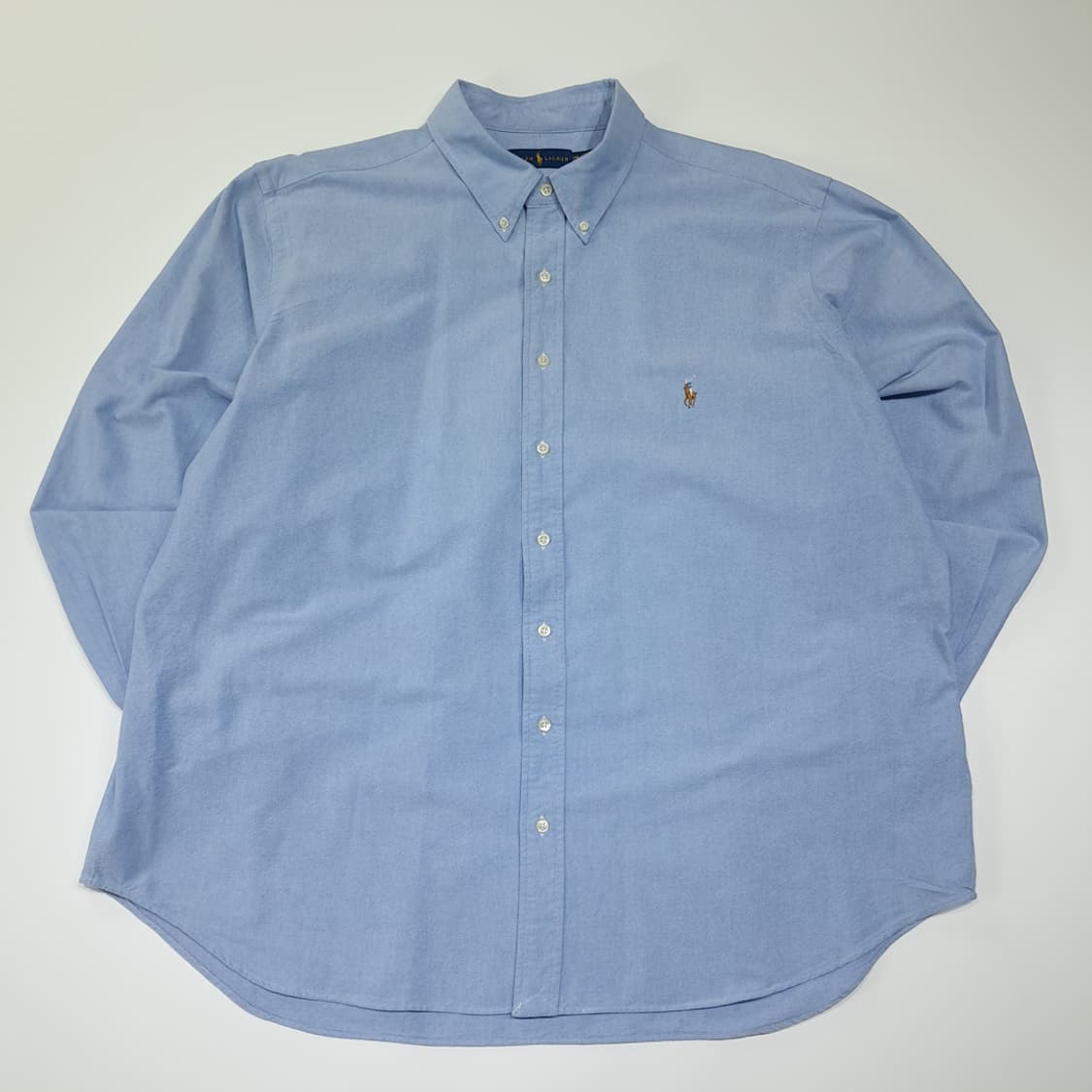 CL515 2XB 폴로 코튼 옥스포드 클래식 블루 셔츠 남방 상품이미지1