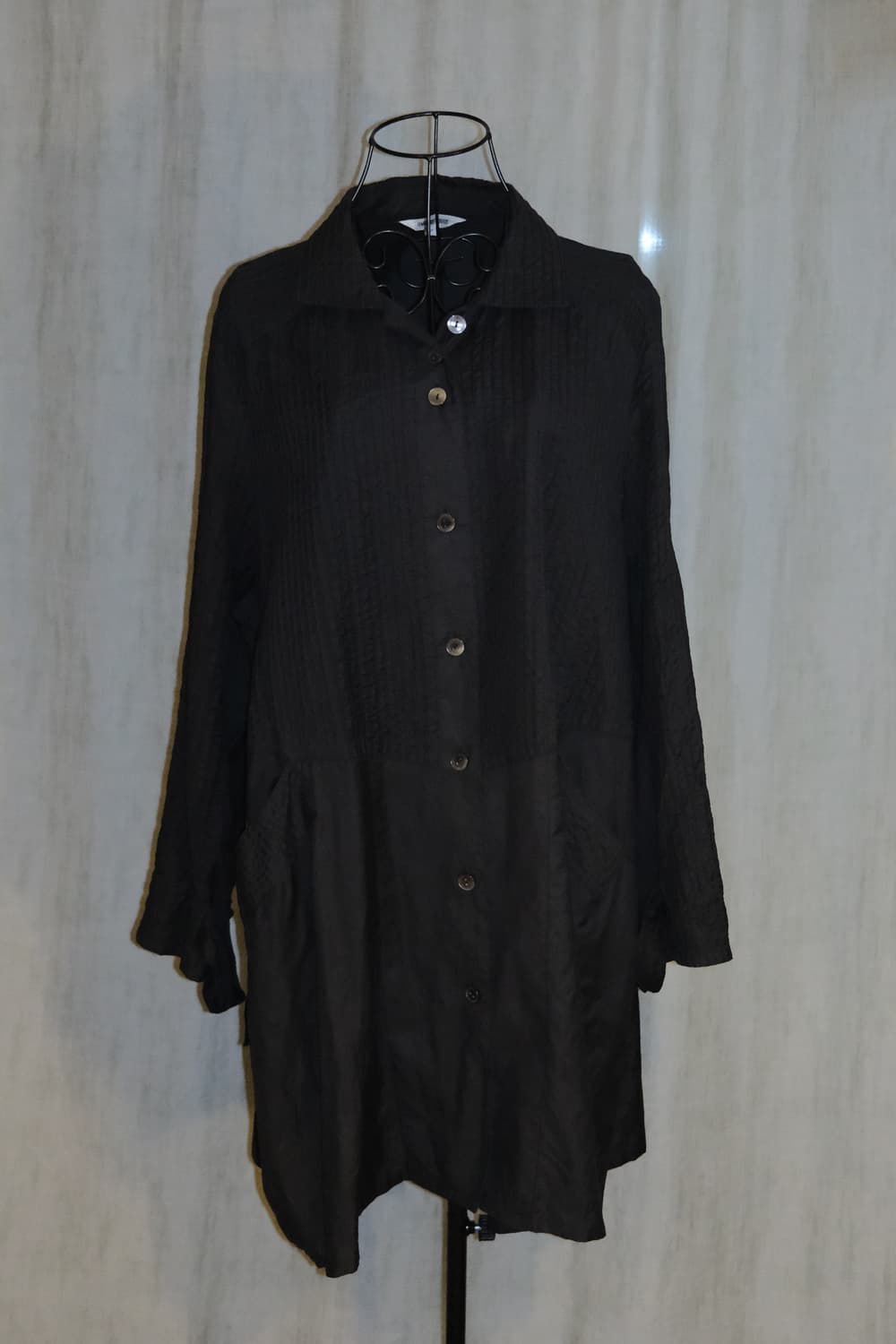 [Harpers Bigot] Black long shirt 상품이미지3