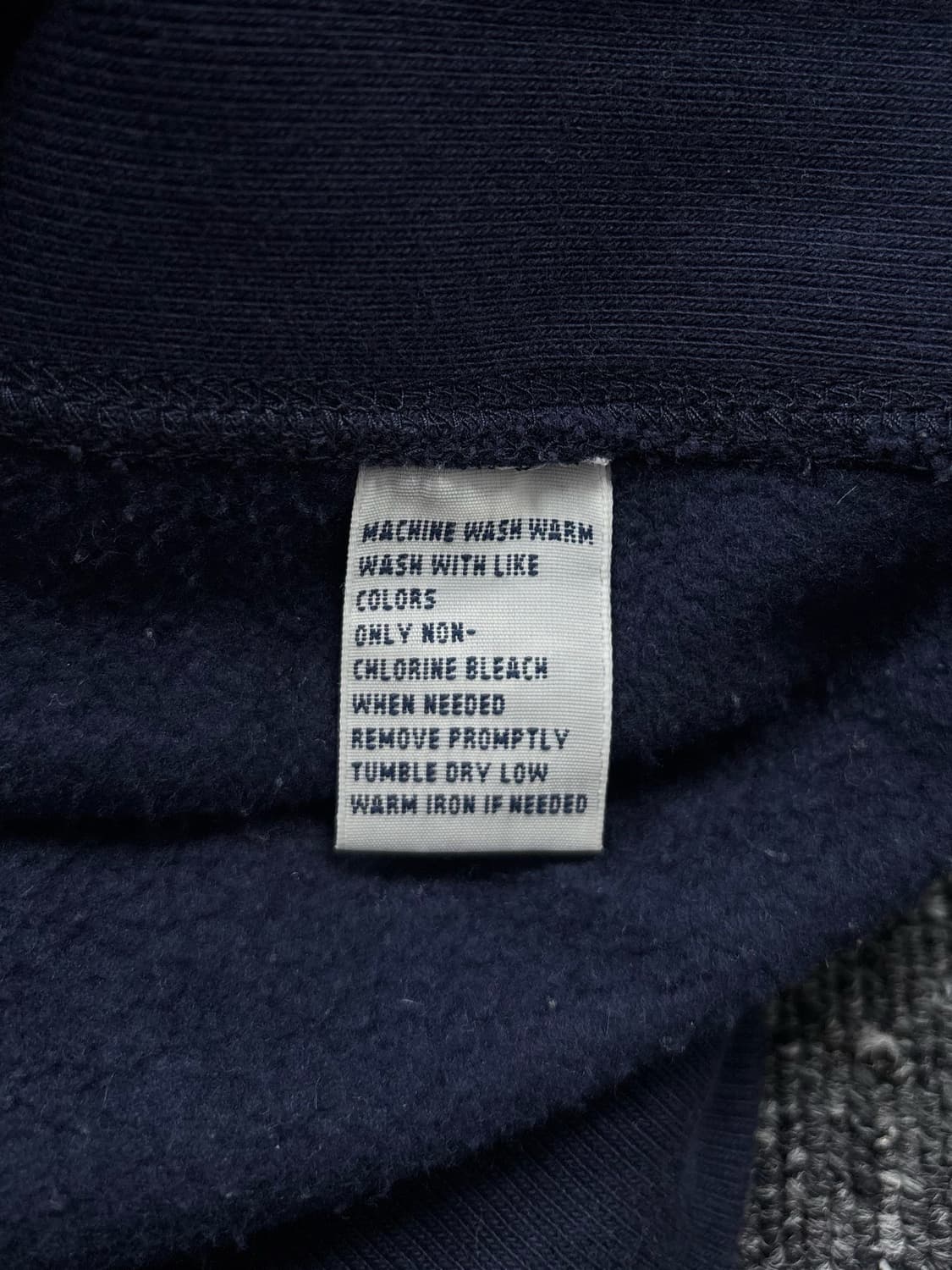 폴로 네이비 후드집업 상품이미지7