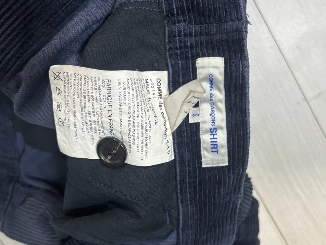 Comme des Garcons SHIRT 코듀로이 팬츠 상품이미지3