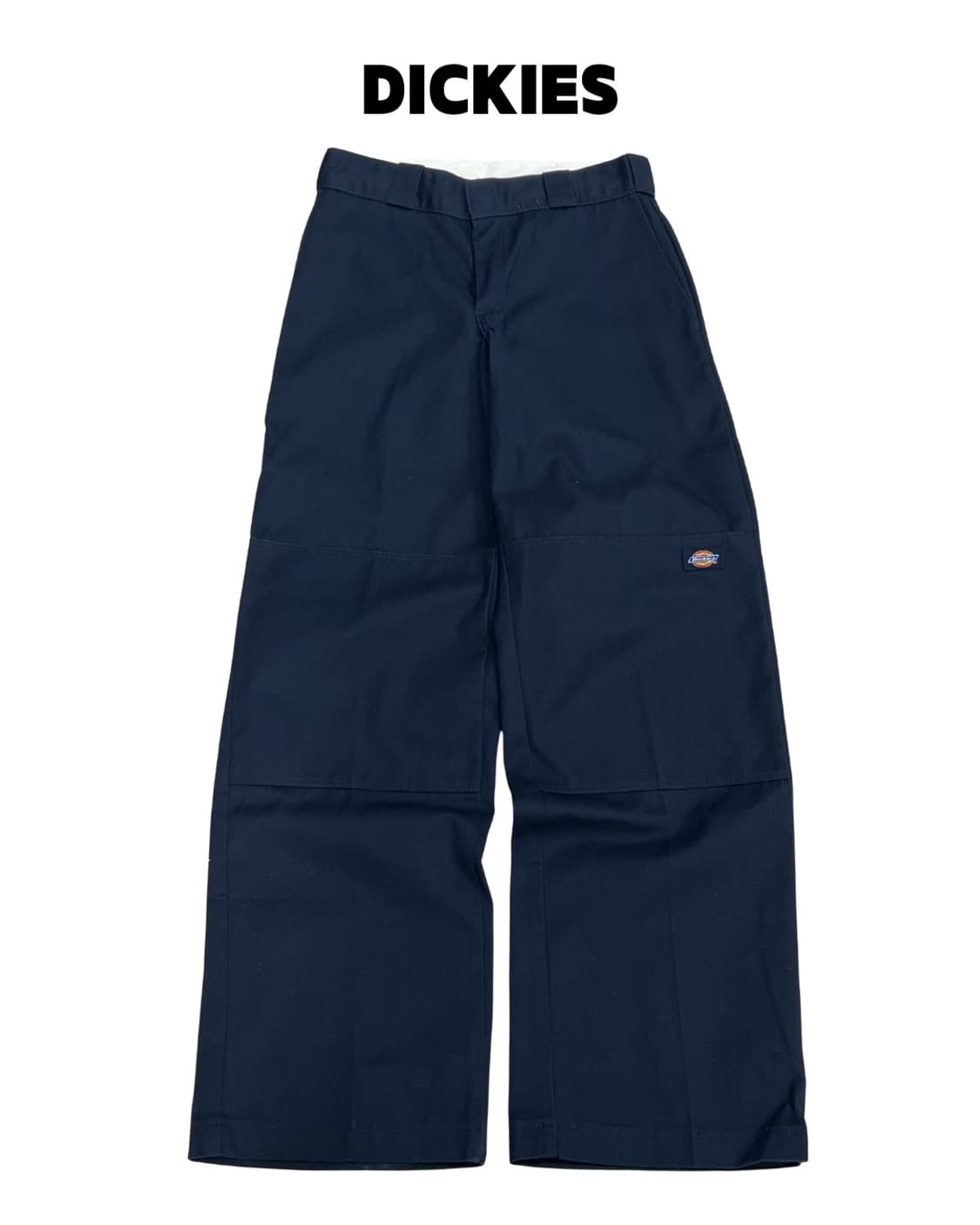 디키즈 더블니 워크팬츠 네이비 상품이미지1