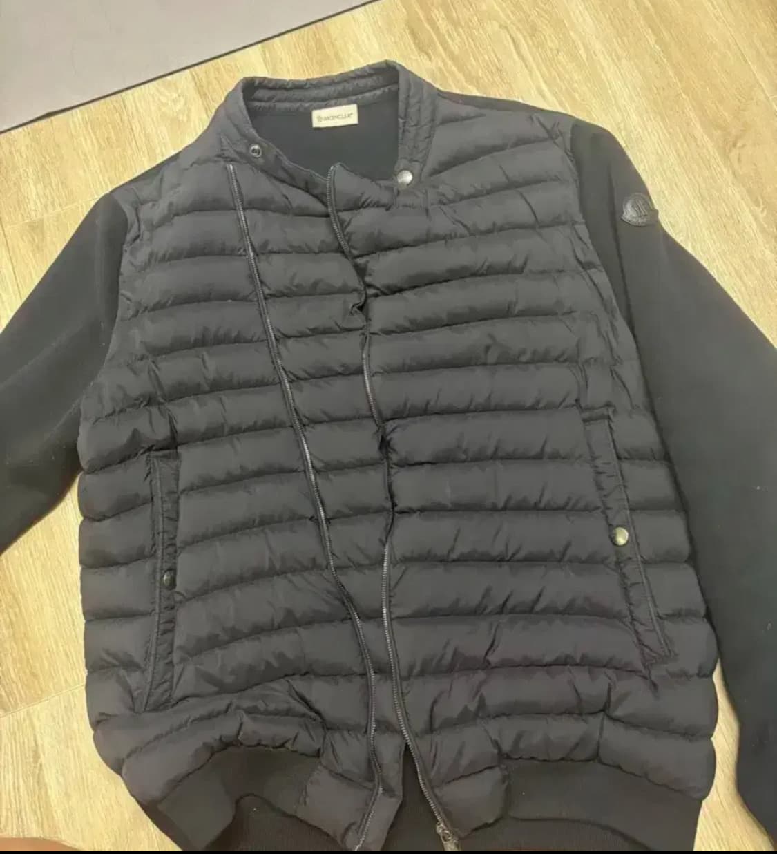 몽클레어 니트패딩 블랙와펜 (XL) 상품이미지1