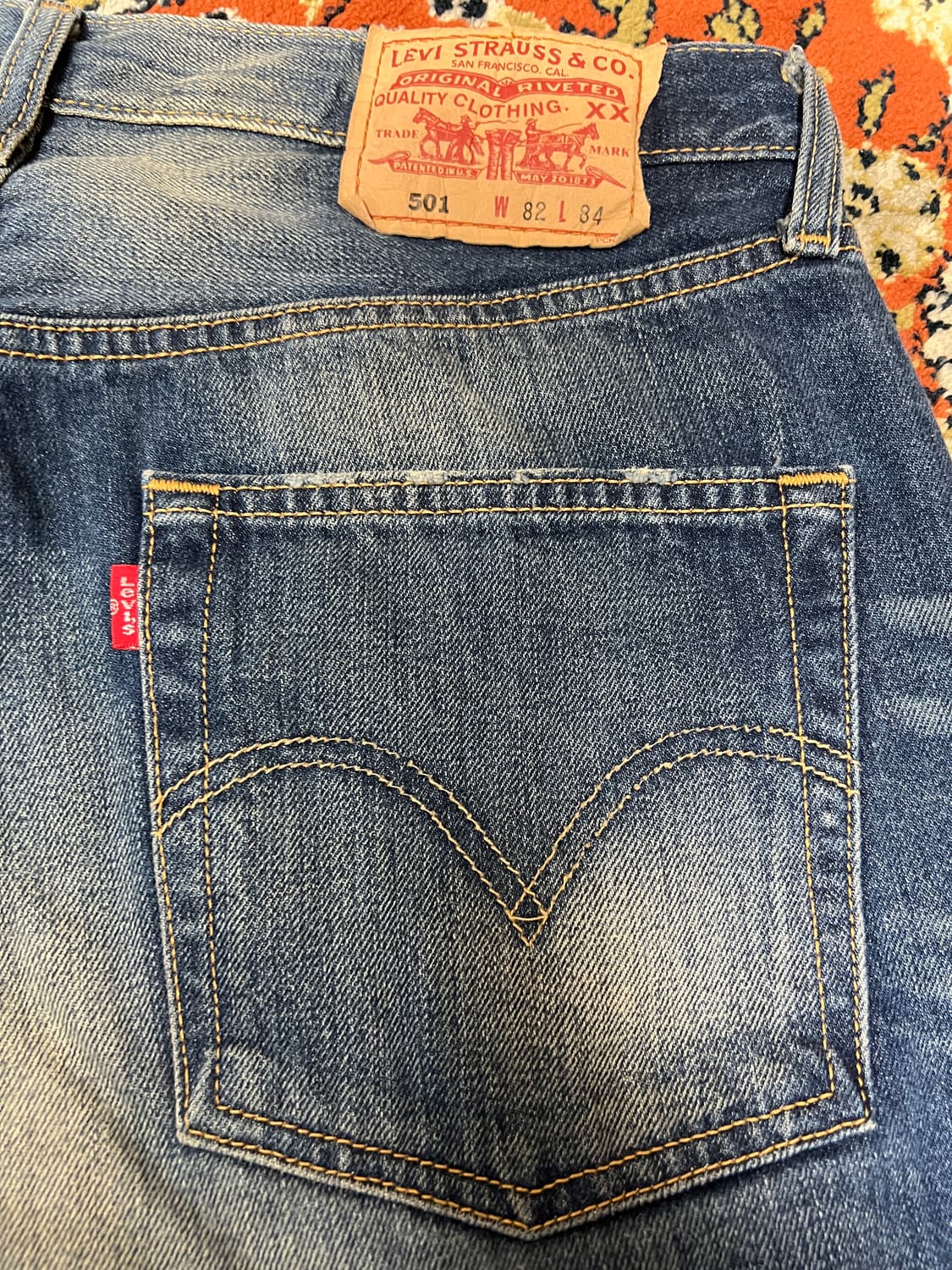 [32] 리바이스 501 빈티지 데님팬츠 상품이미지5