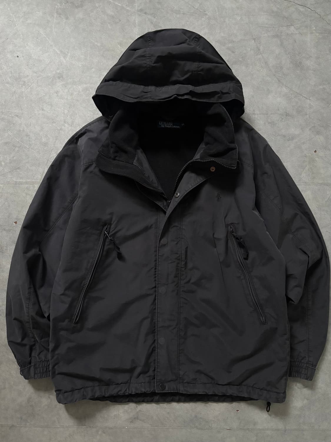 Polo 폴로 블랙 후드 자켓 상품이미지2