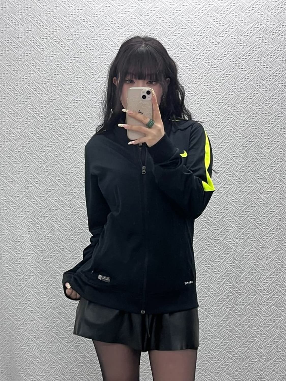 나이키 드라이핏 스트릿 힙합 네온 져지 집업 95 C09988 상품이미지2