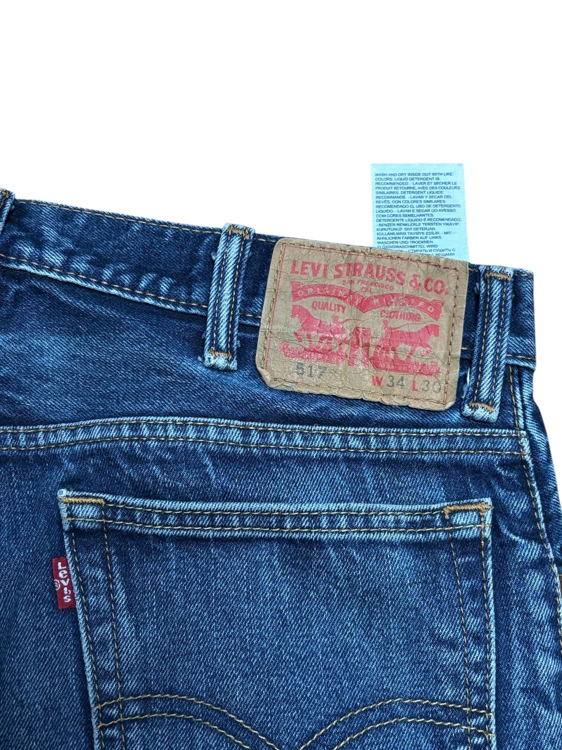 리바이스 517 부츠컷 데님 상품이미지7