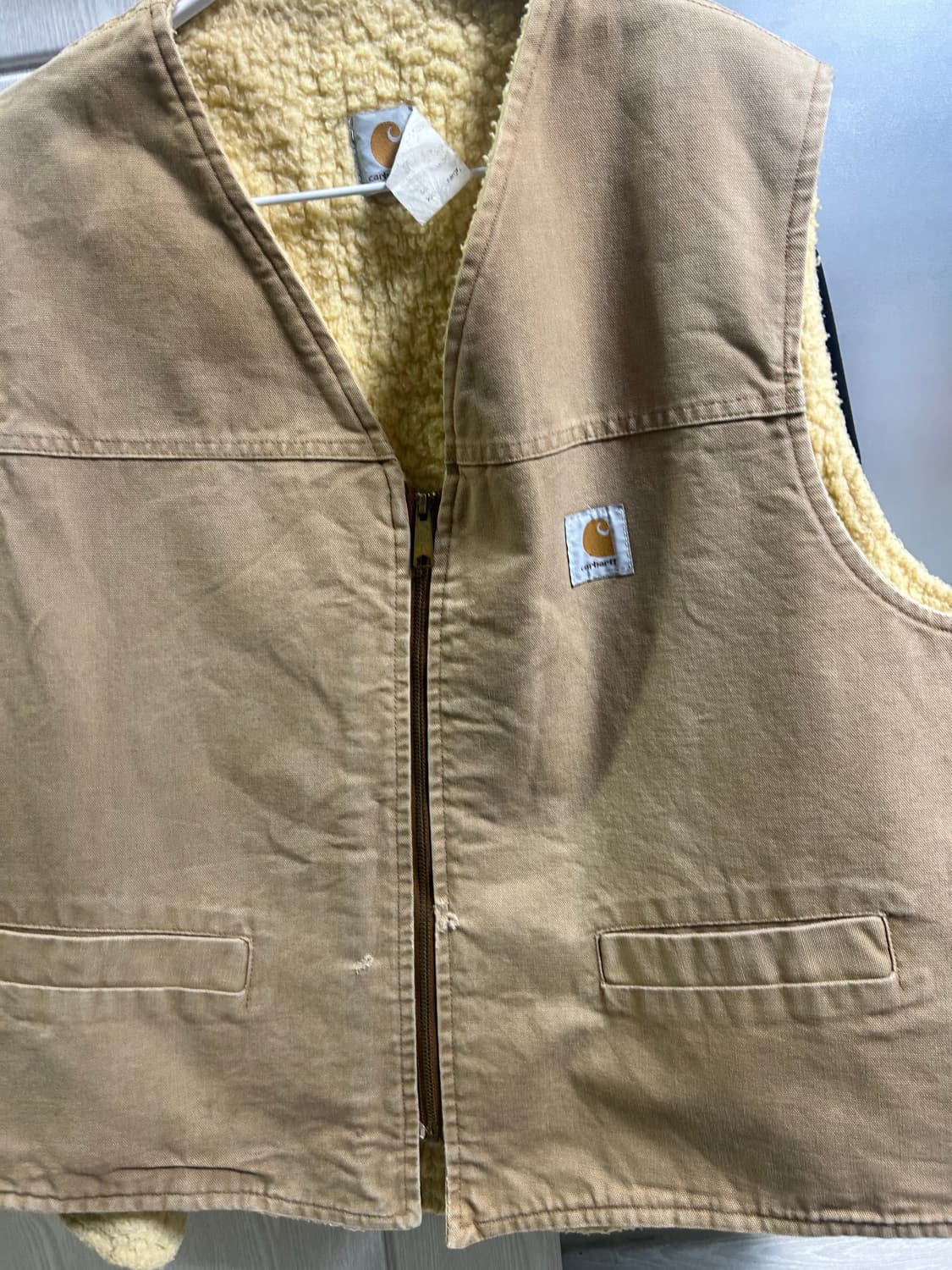 칼하트 덕 캔버스 조끼 상품이미지1